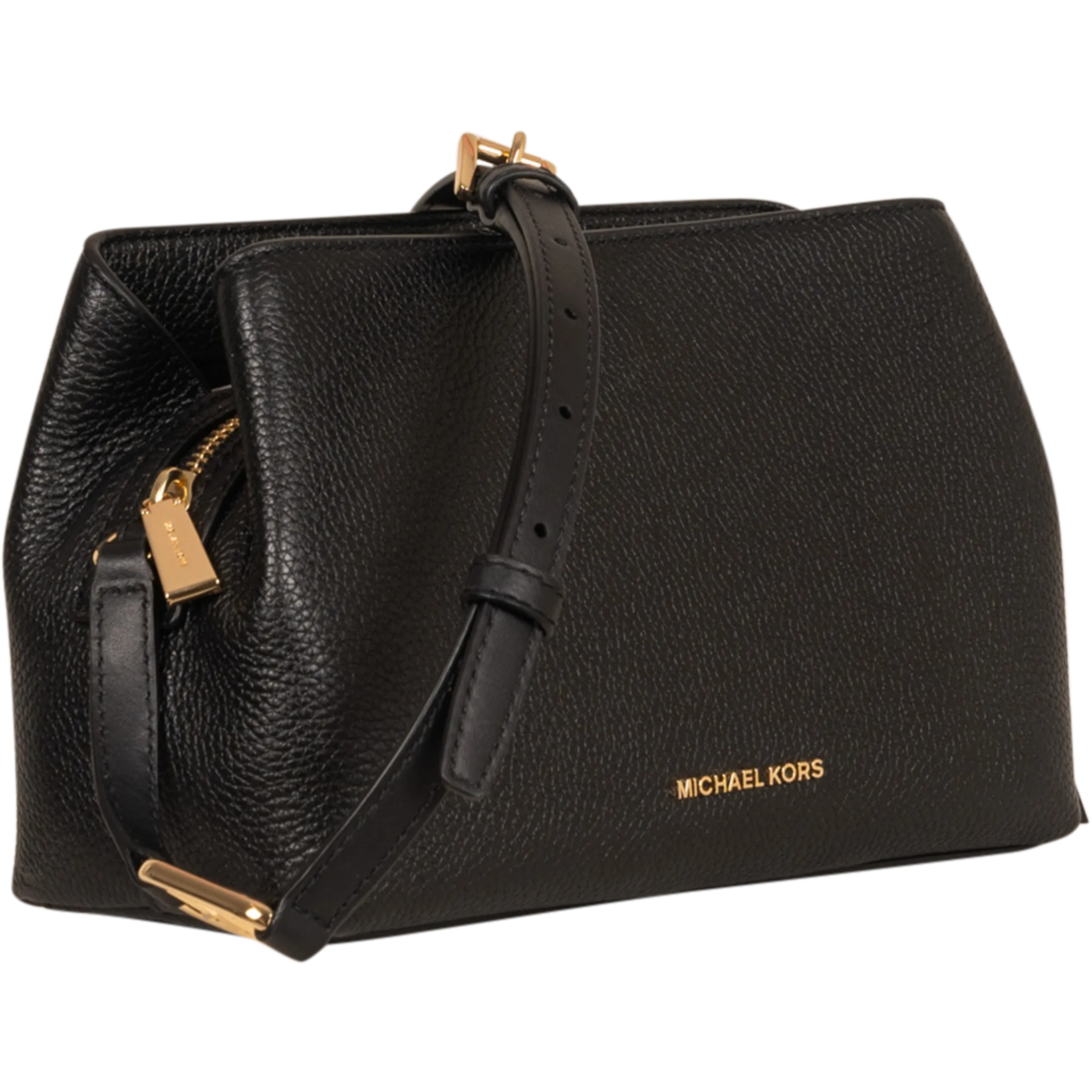 Kensington Medium Messenger Bag - Black