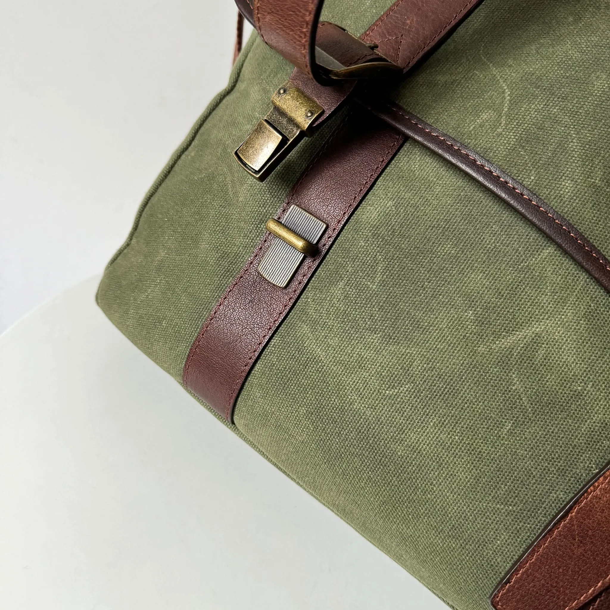 Laptop Bag, Maxwell Waxed Canvas  Messenger Bag