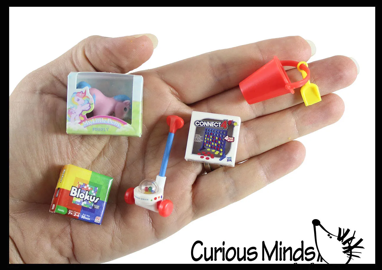 LAST CHANCE - LIMITED STOCK - Mini Toy Box Blind Bag Series 1 - Mystery Surprise Small Tiny Toy Replica - Worlds Smallest Item