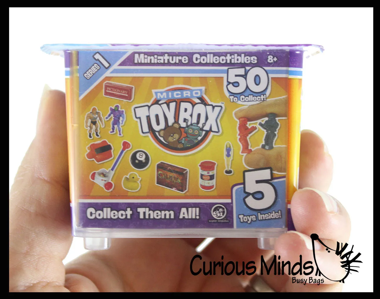 LAST CHANCE - LIMITED STOCK - Mini Toy Box Blind Bag Series 1 - Mystery Surprise Small Tiny Toy Replica - Worlds Smallest Item