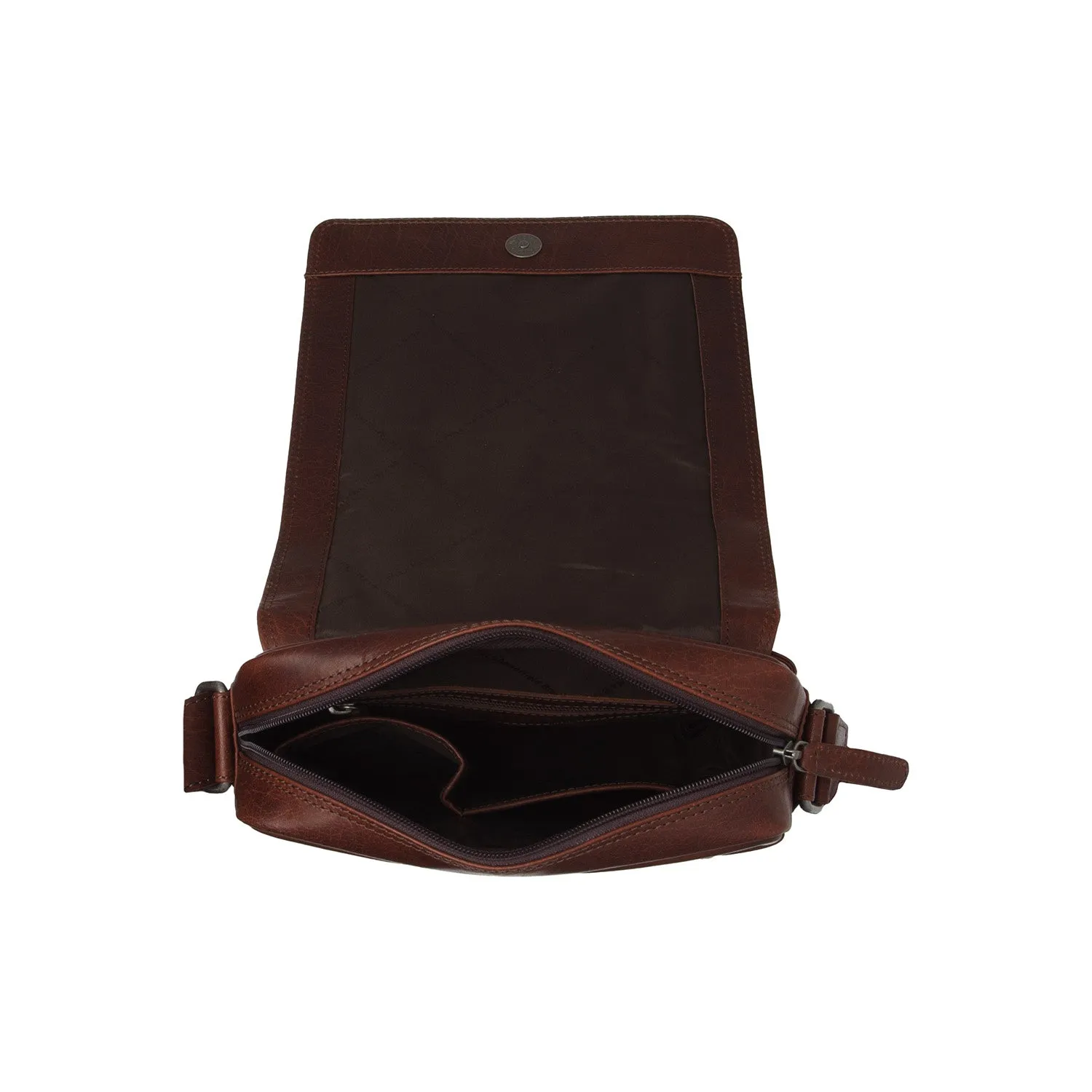 Leather Shoulder Bag Brown Nairobi