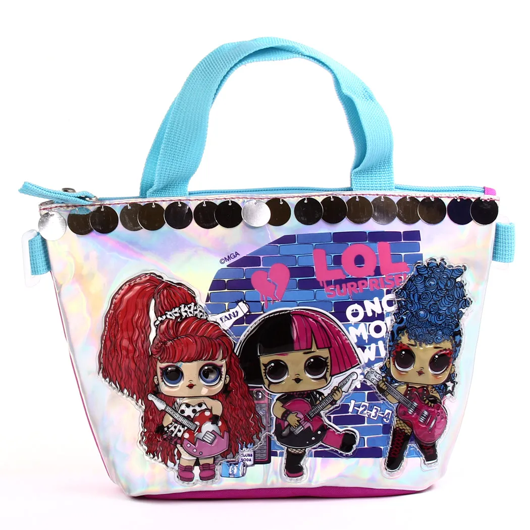 LOL Surprise 17 Inch Deluxe Backpack 4-Piece Set (non-personalized)