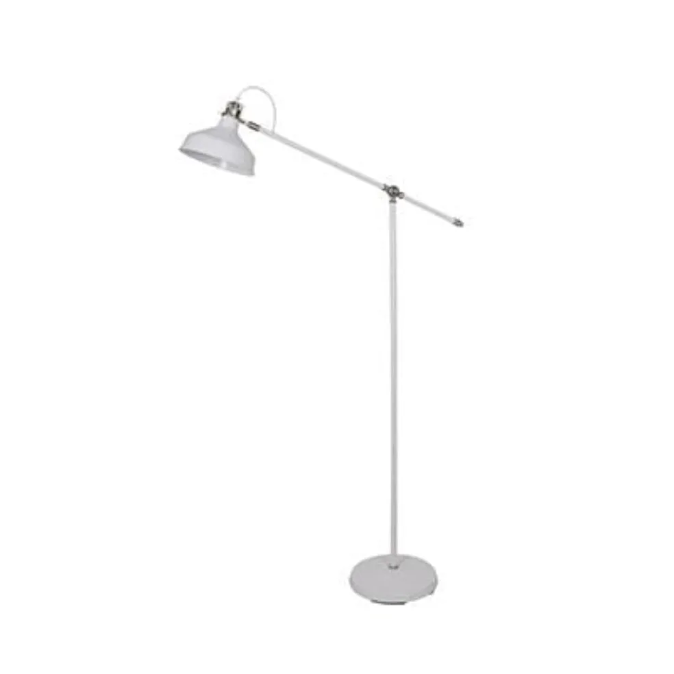 Luca Metal Floor Lamp Black | White | Grey