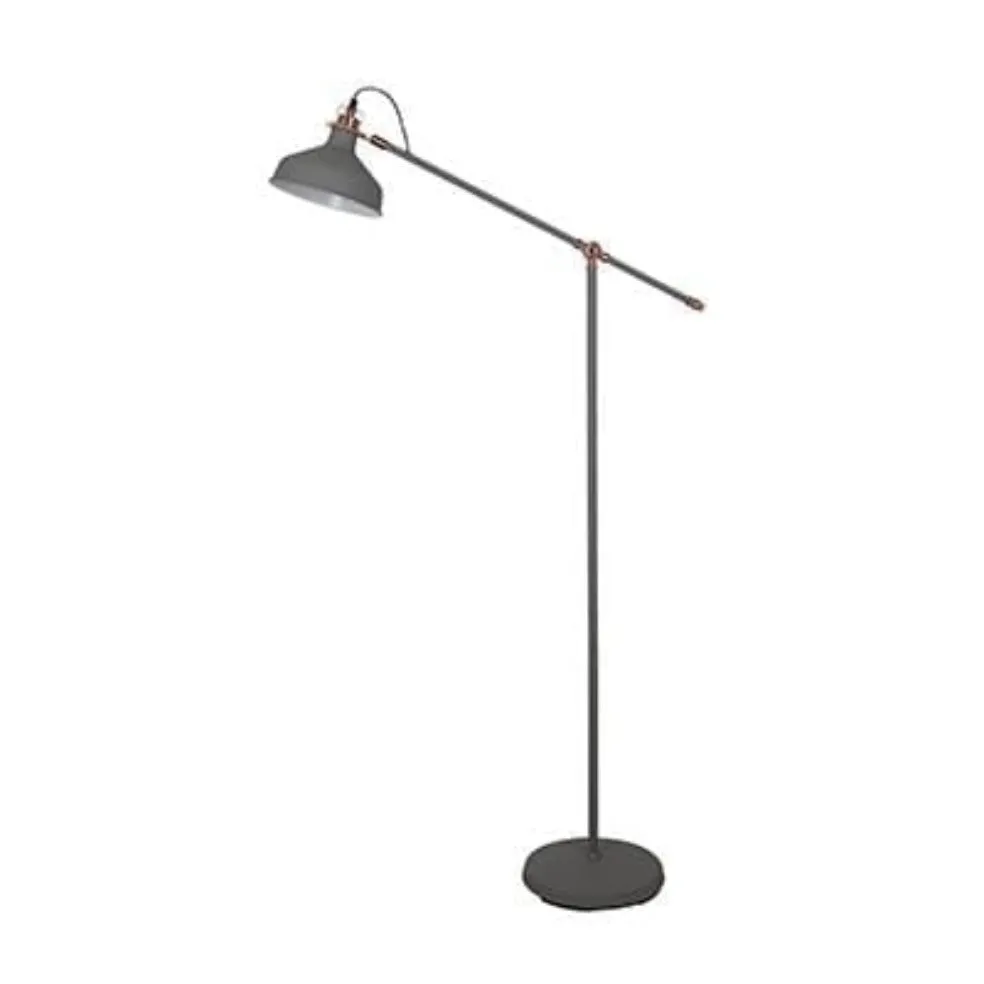 Luca Metal Floor Lamp Black | White | Grey