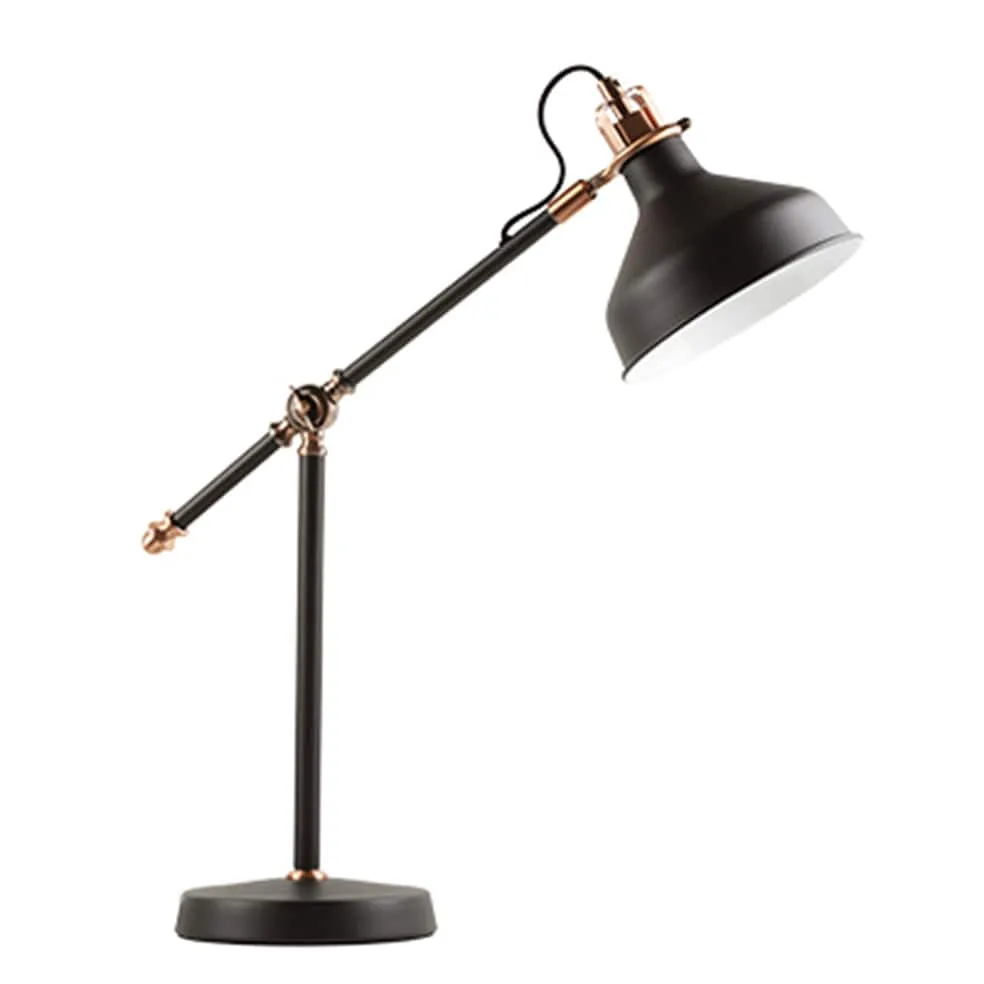 Luca Metal Table Lamp Grey | White | Black