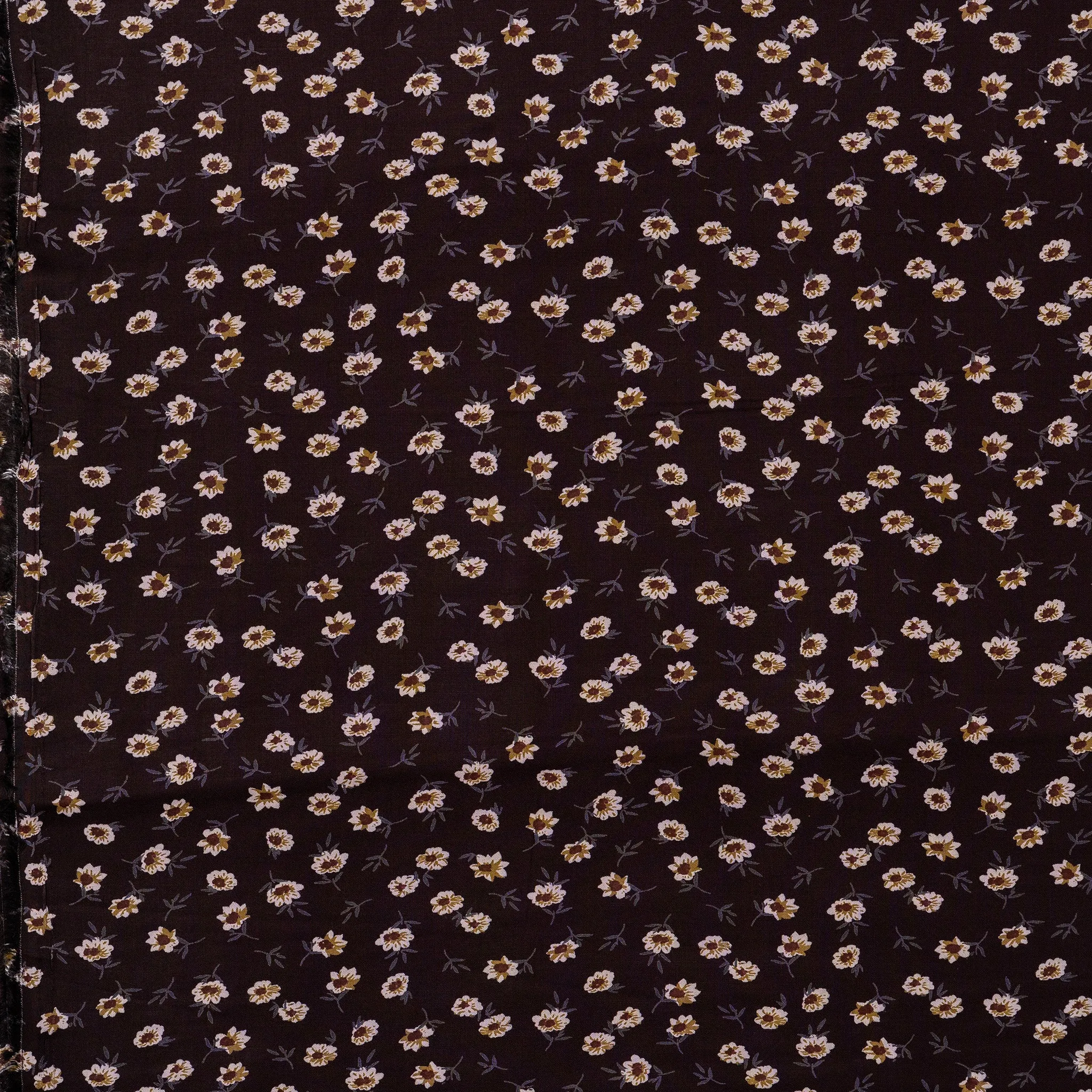 Luxurious Brown Rayon Fabric