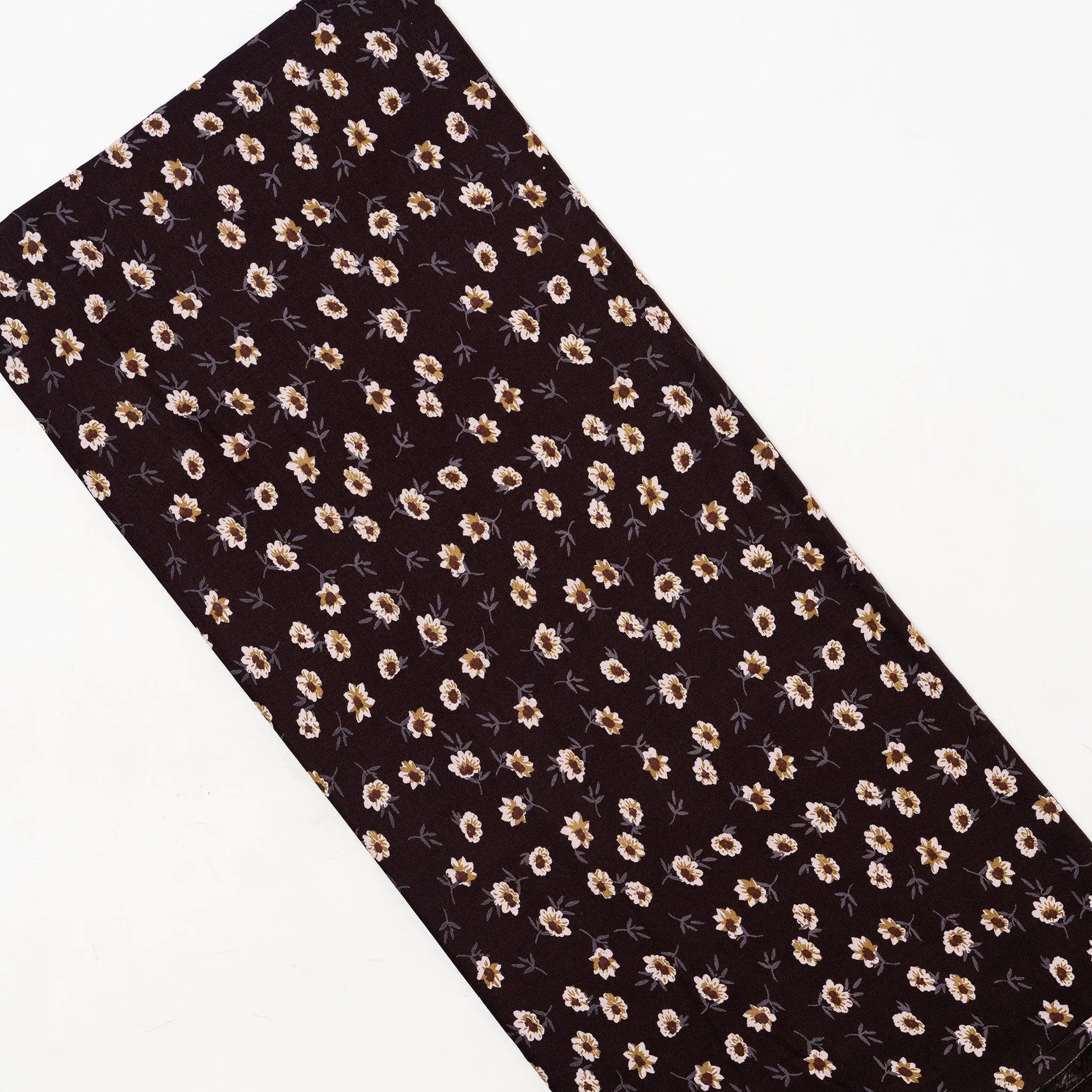 Luxurious Brown Rayon Fabric