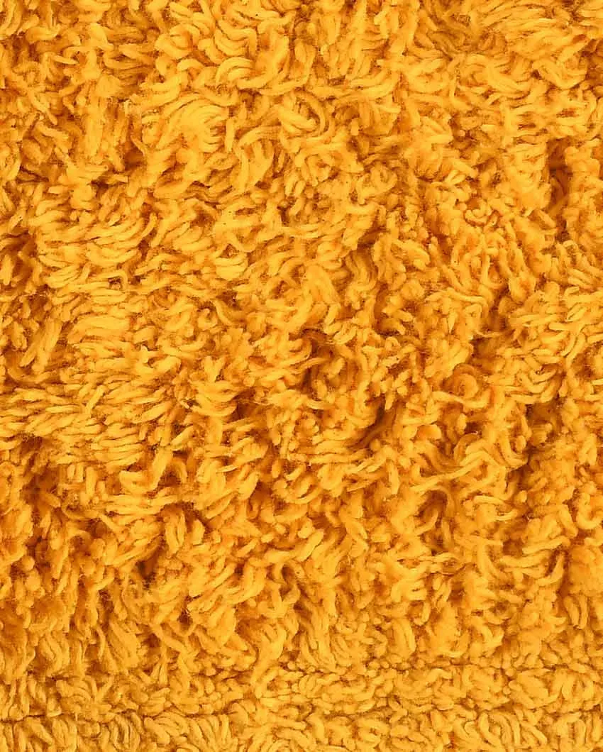 Luxurious Contour Tufted Cotton Bathmat Set | Multiple Colors