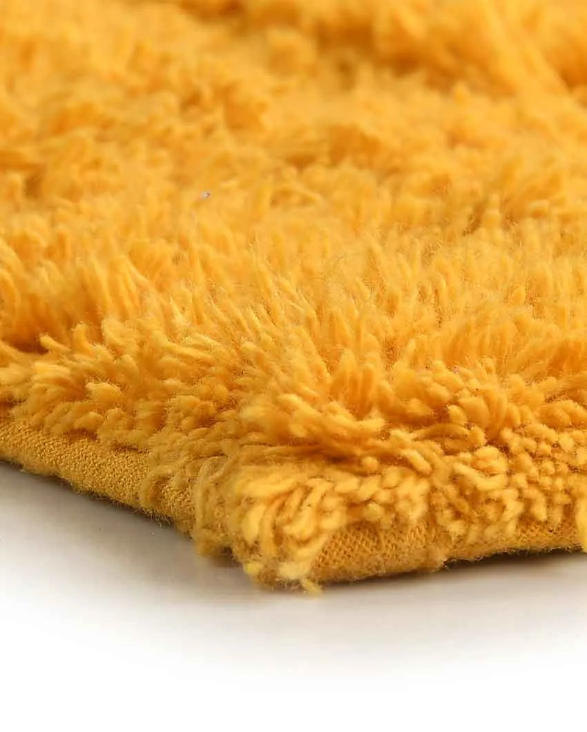 Luxurious Contour Tufted Cotton Bathmat Set | Multiple Colors