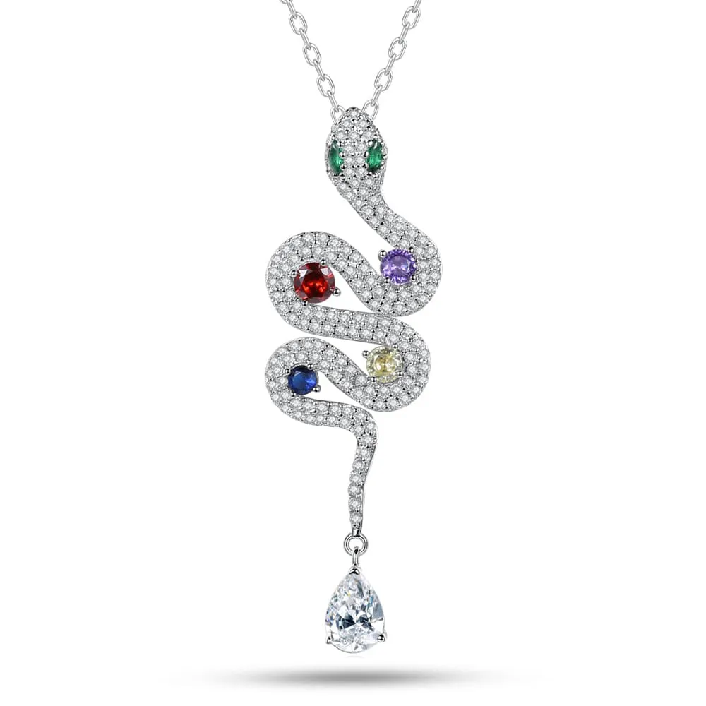 Luxurious Snake Necklace Jewelry