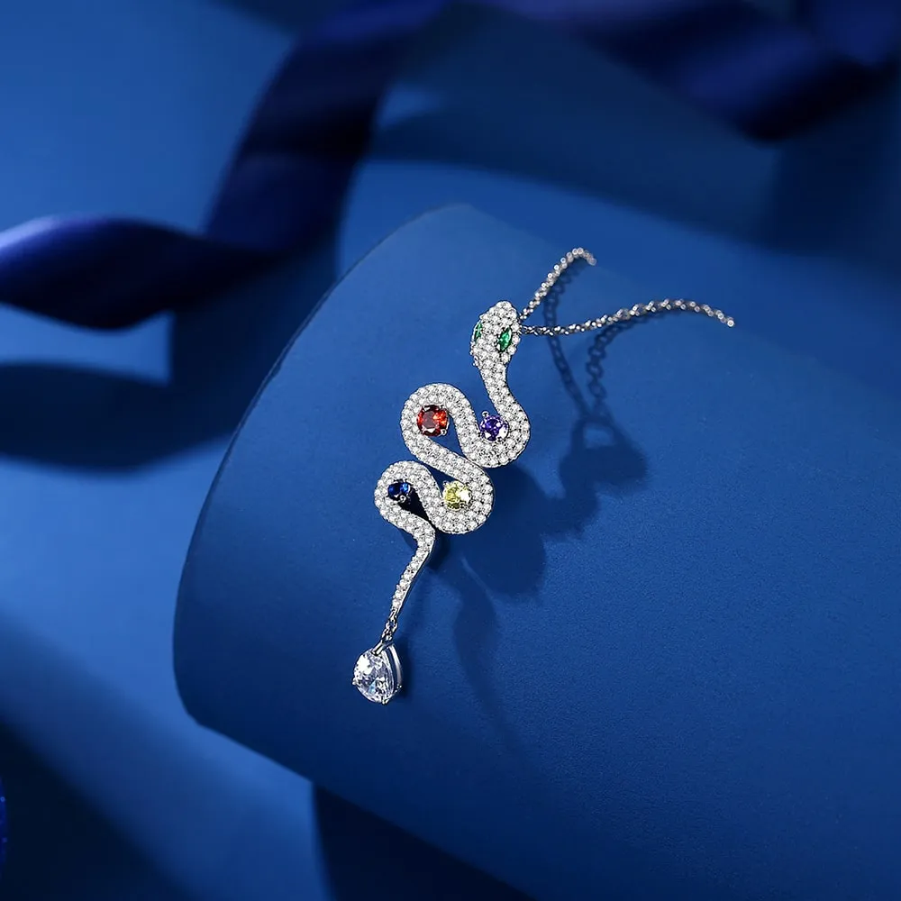 Luxurious Snake Necklace Jewelry
