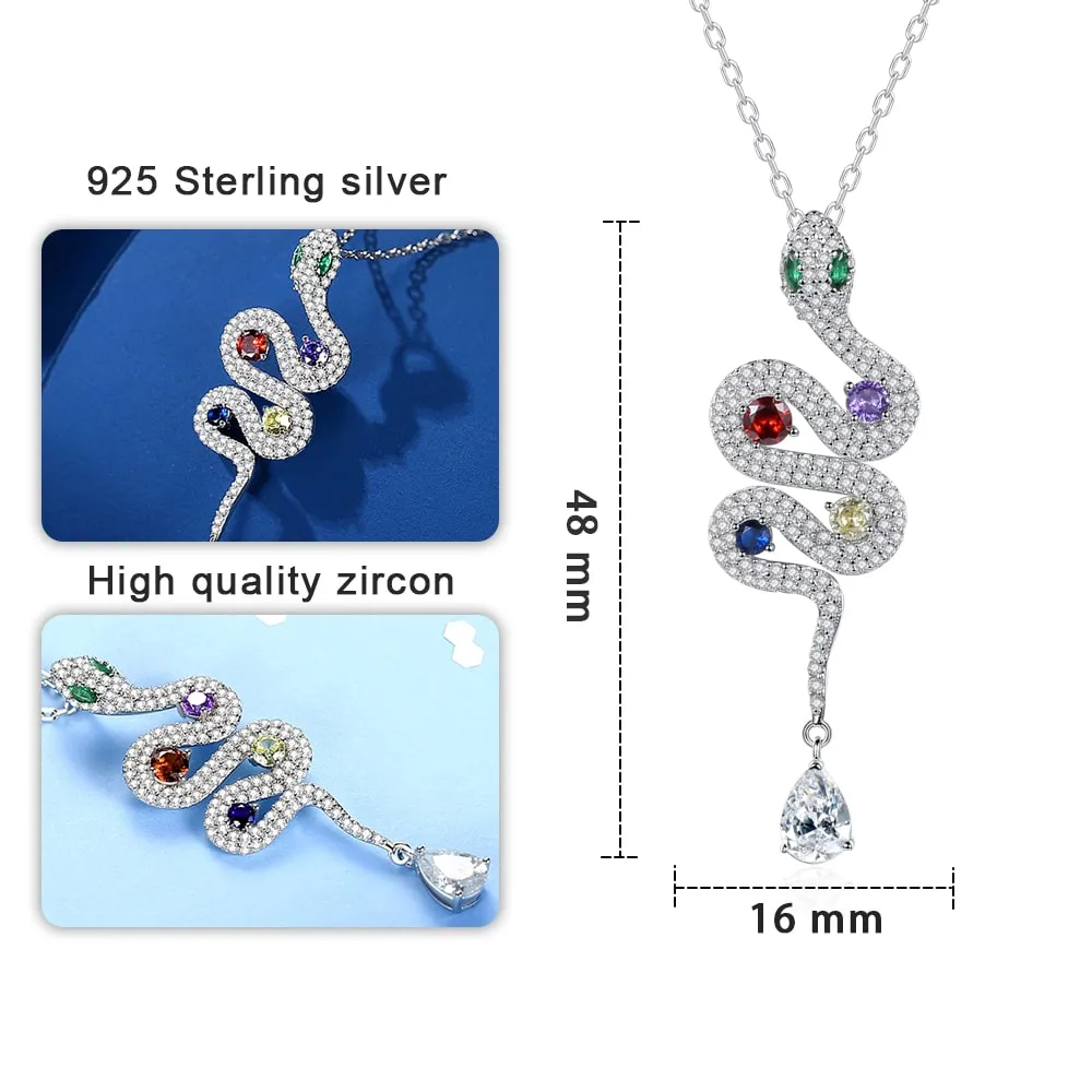 Luxurious Snake Necklace Jewelry