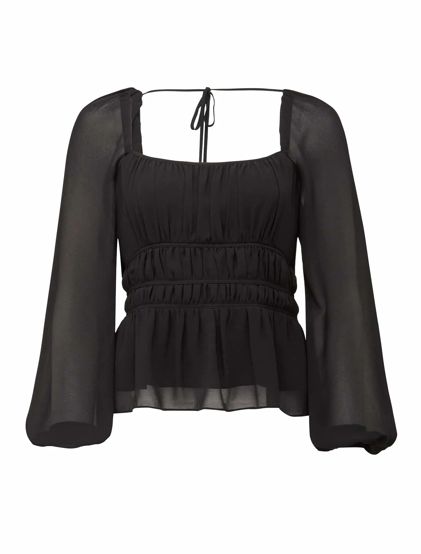 Macy Shirred Waist Blouse