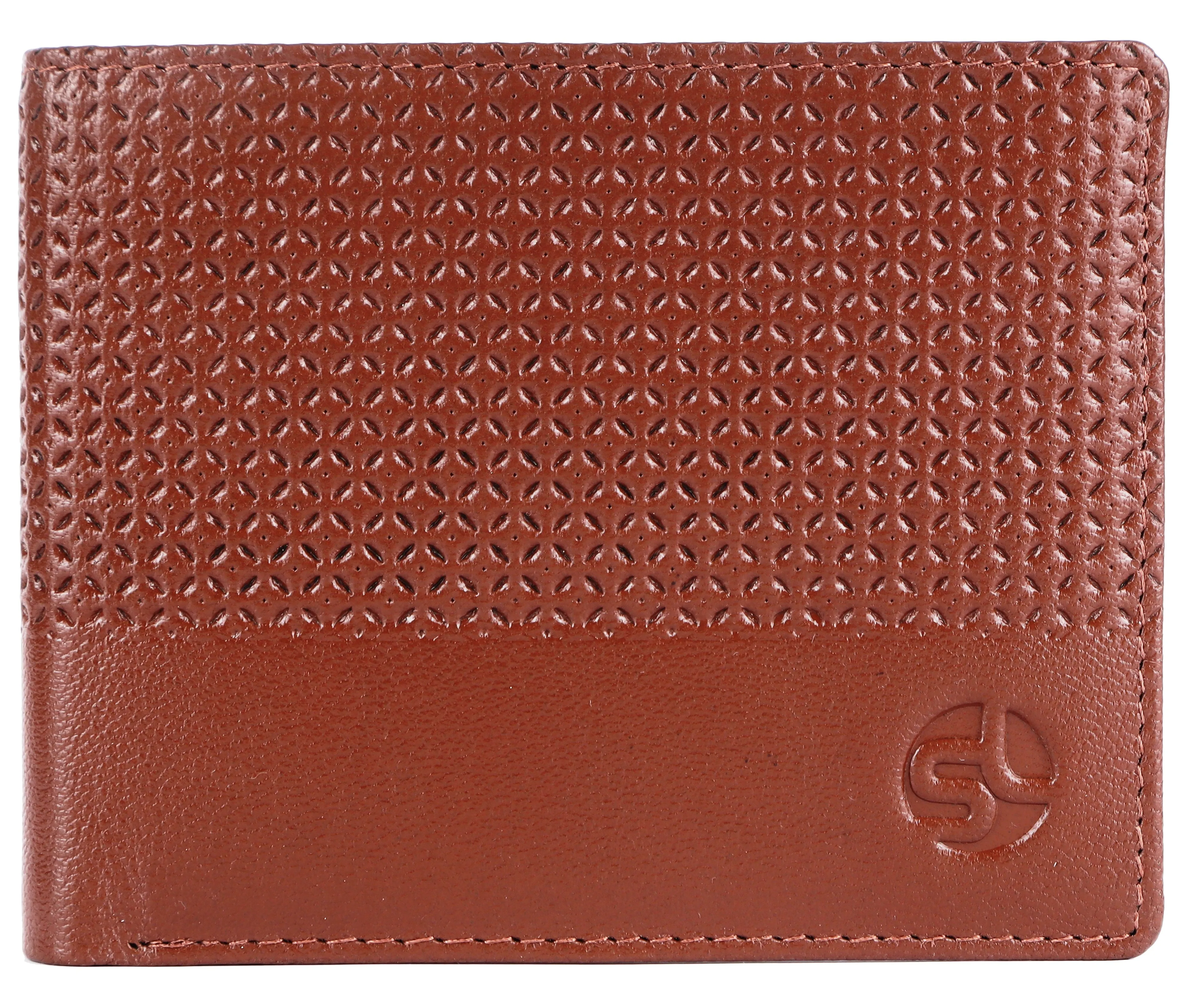 MENS LEATHER WALLET (RFID) 93705 (TAN)