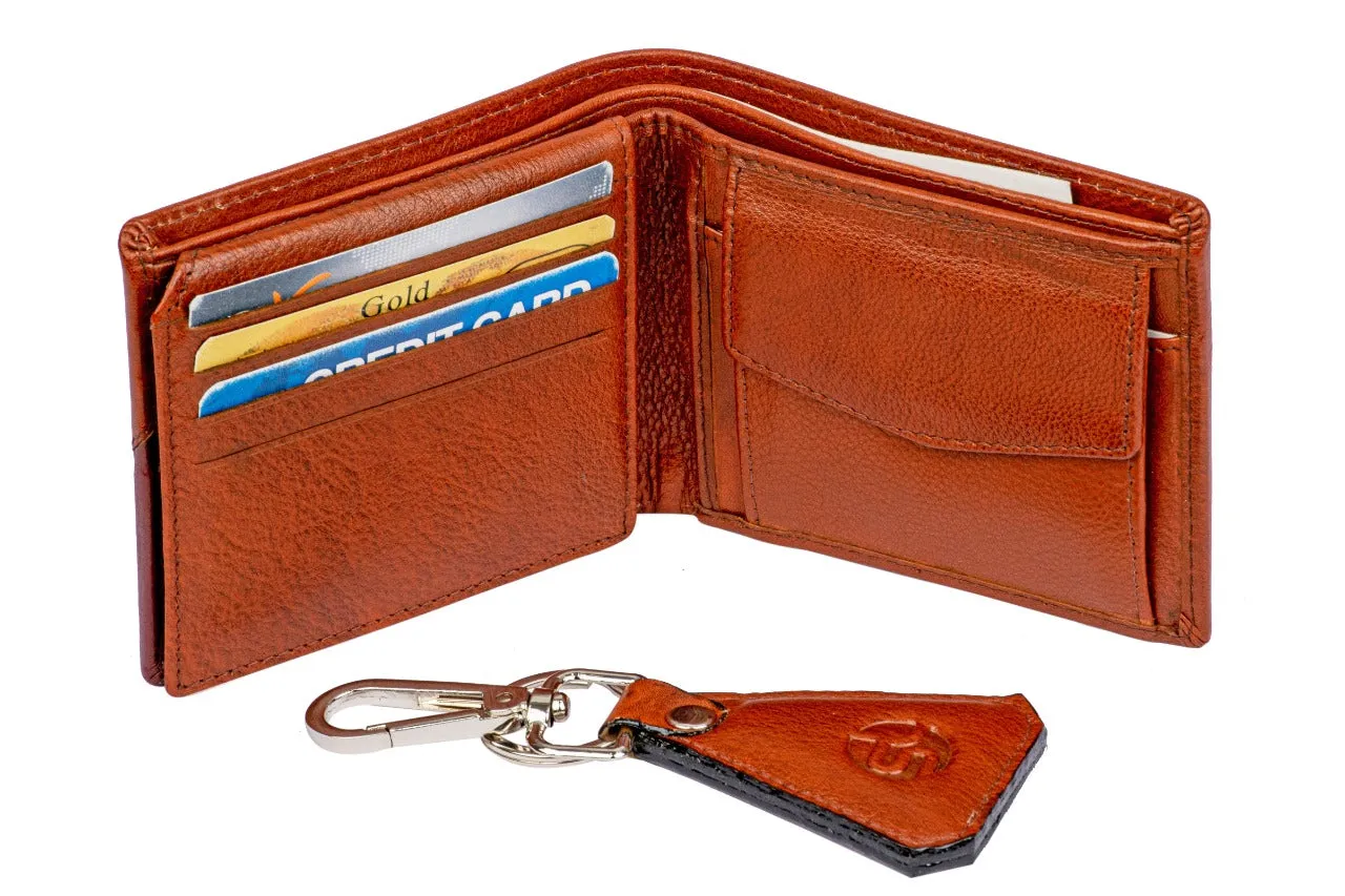 Mens Wallet with Key Chain Combo 95420