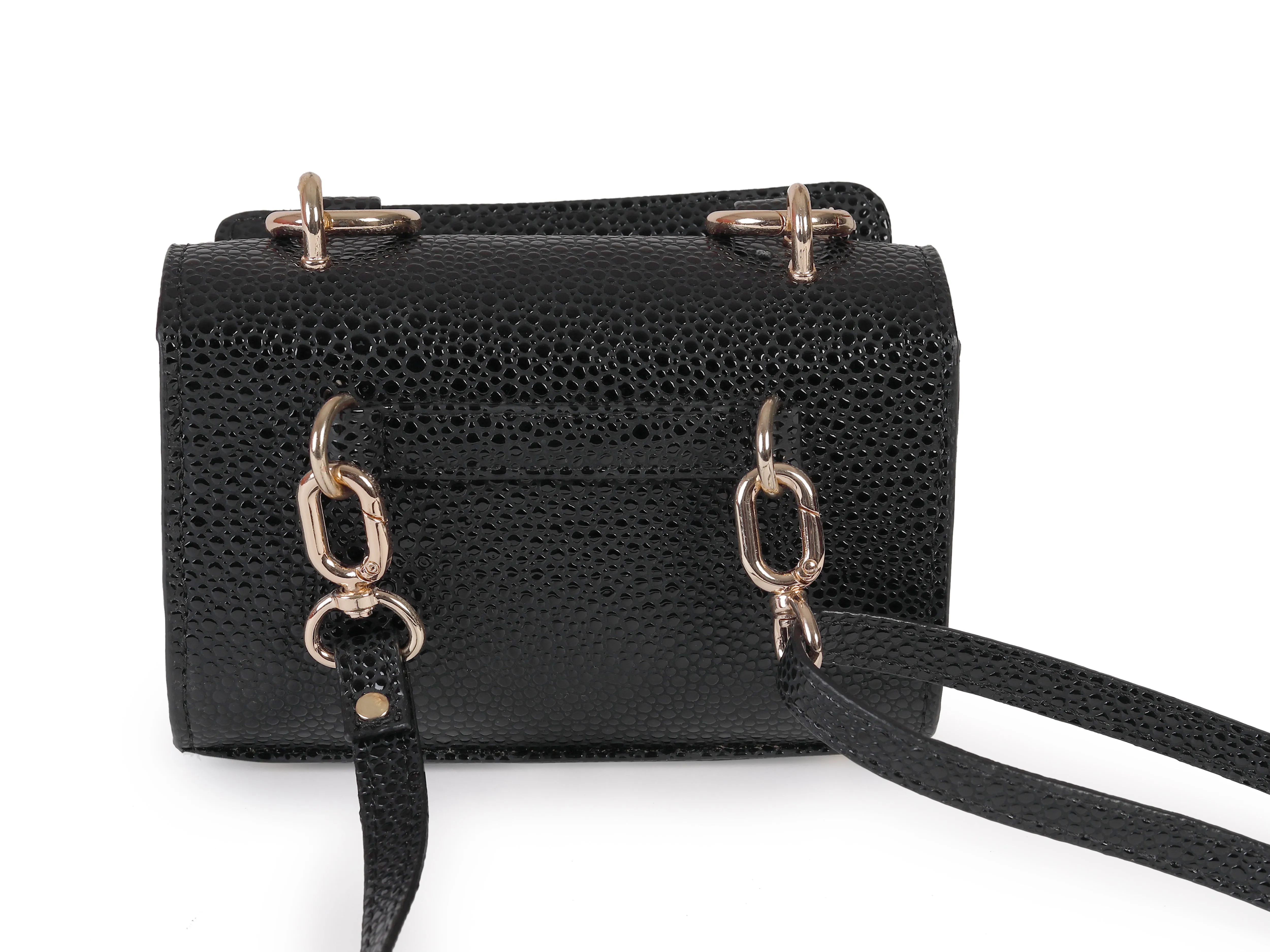 Micro Baguette Bag Midnight Black