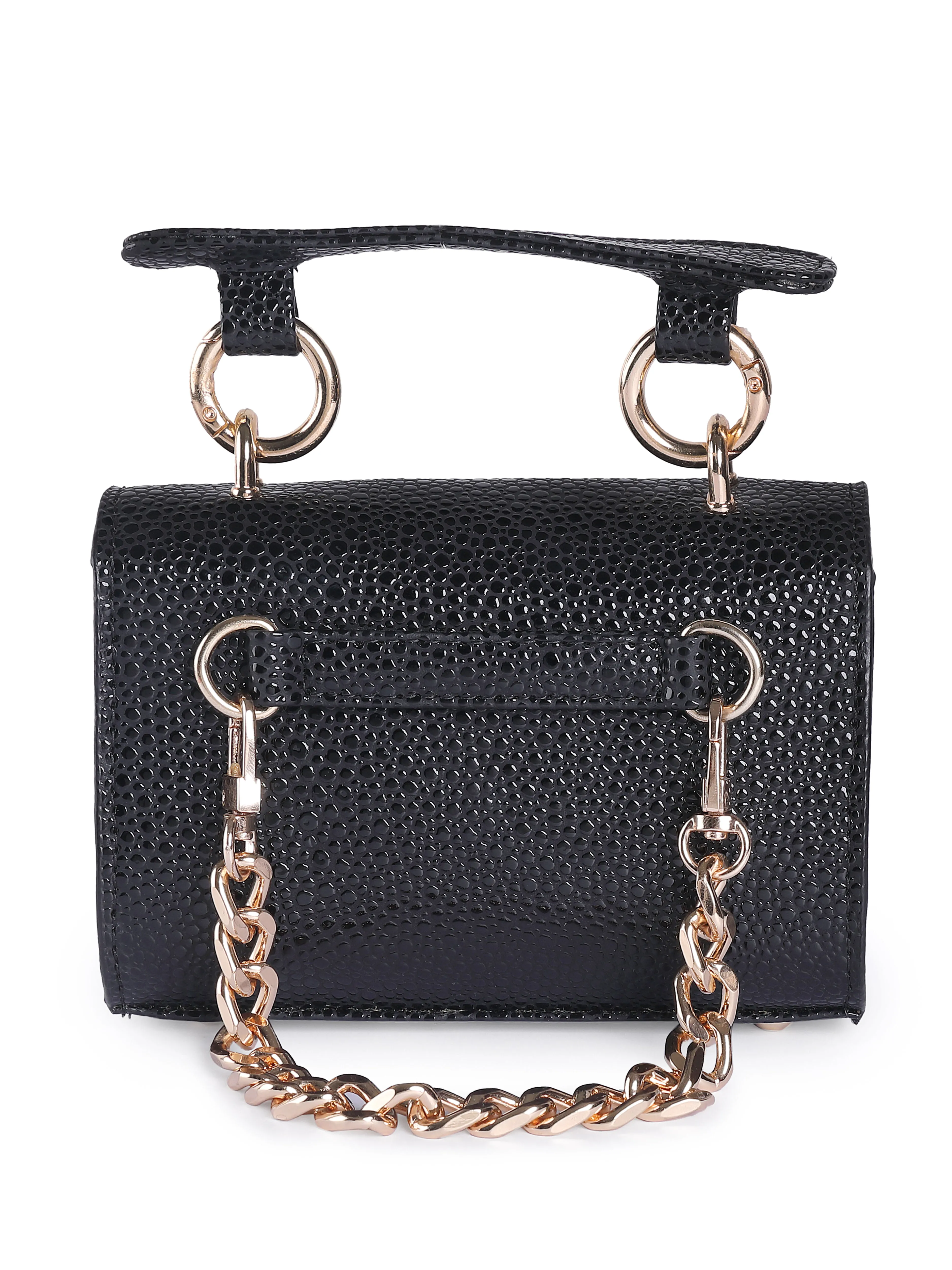 Micro Baguette Bag Midnight Black
