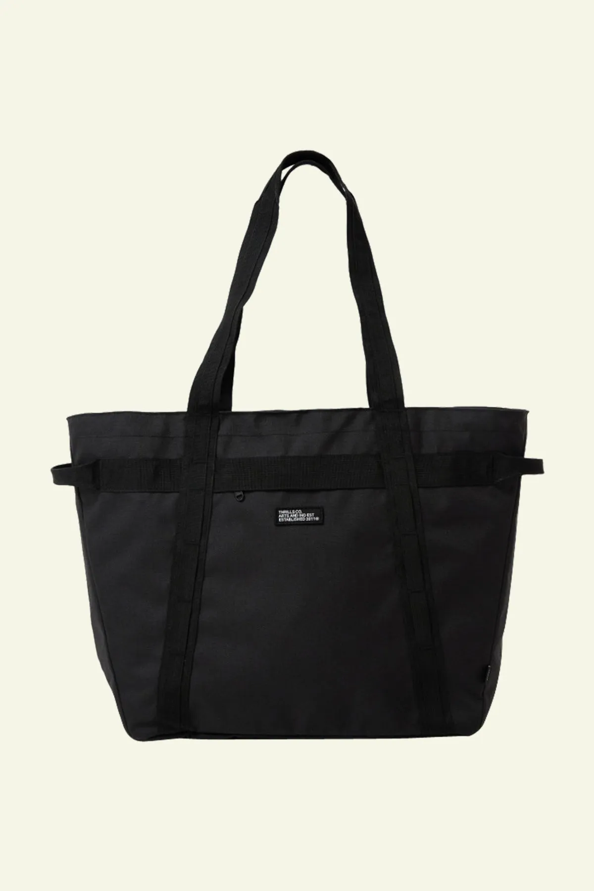 Minimal Thrills Oversized Laptop Tote - Black