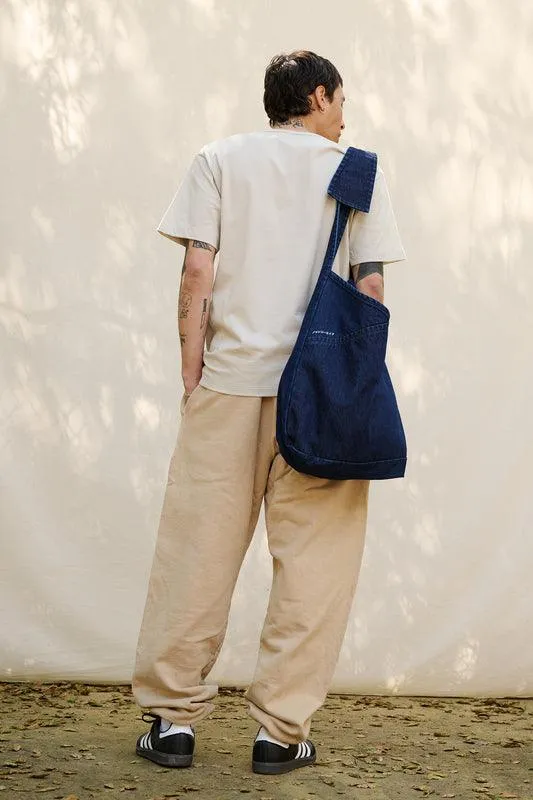 Oversized Denim Tote