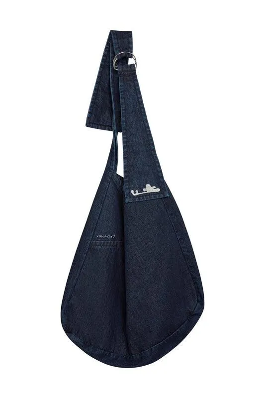 Oversized Denim Tote