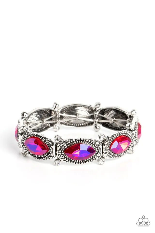Paparazzi Bracelet ~ Dancing Diva - Pink