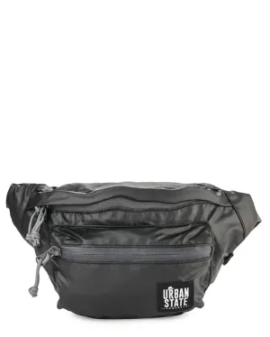 Poly Nylon Small Waist Pack - Black