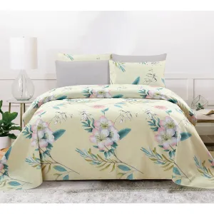 PREMIUS Roselyn Luxurious Wrinkle-Free Microfiber Sheet Set