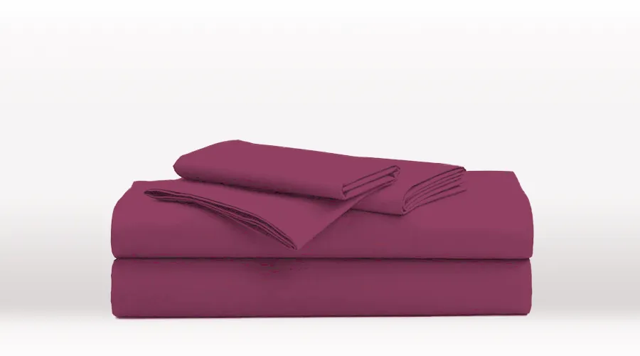 Purple Single Size Classic Sheet Set