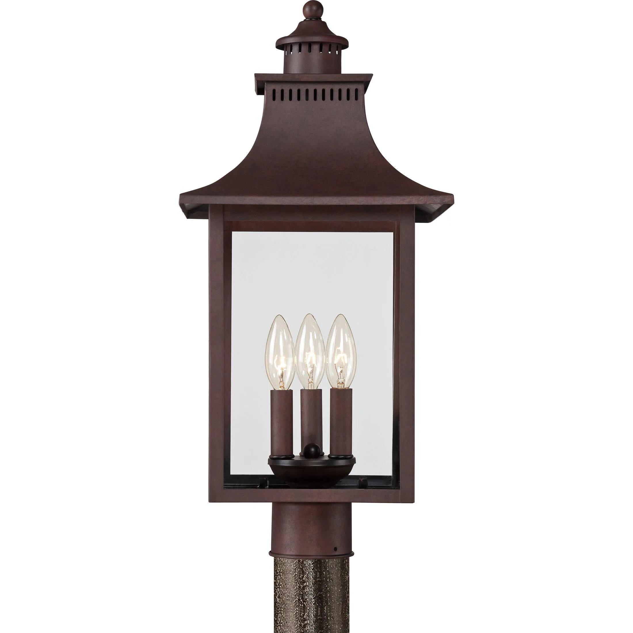 Quoizel  Chancellor Outdoor Lantern, Post