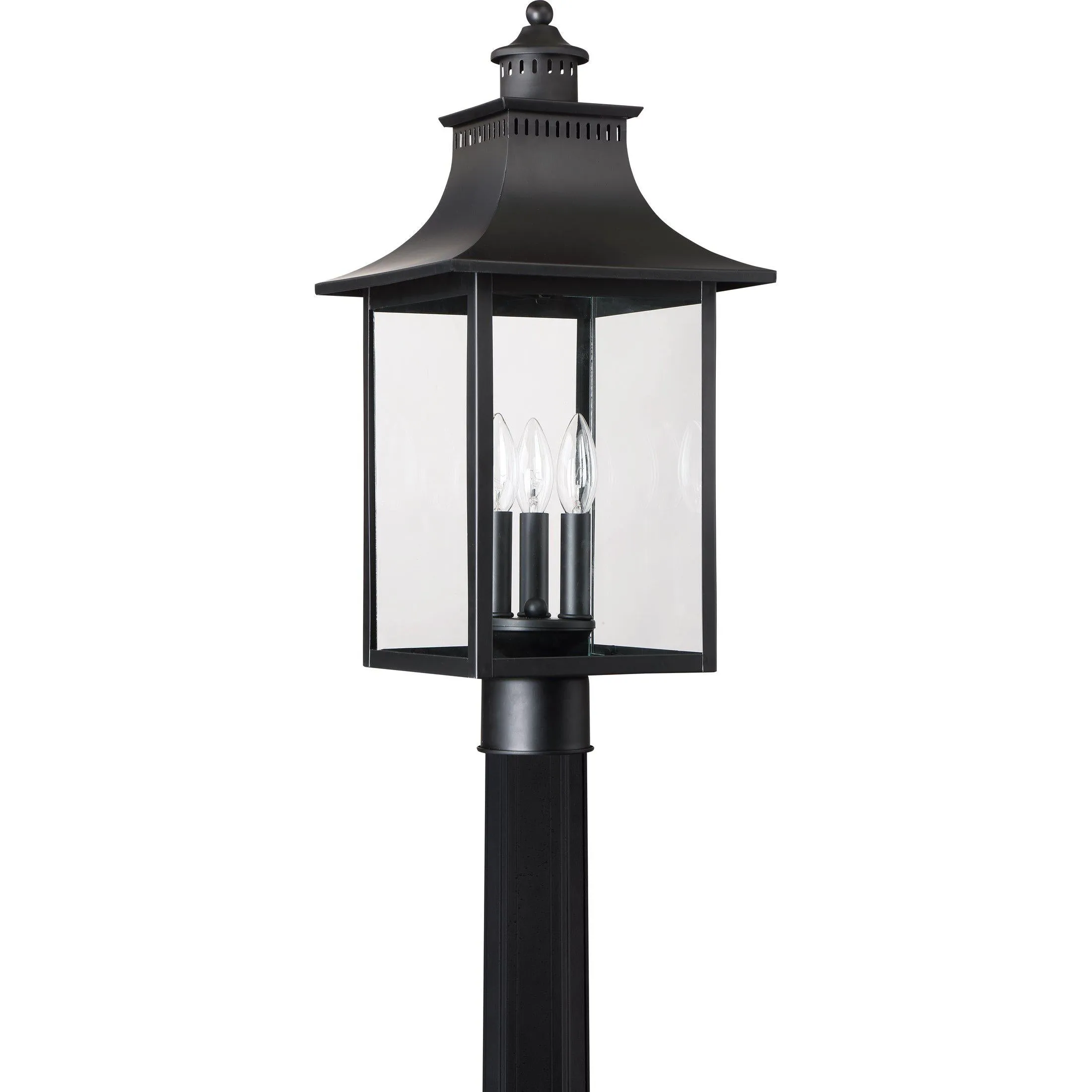 Quoizel  Chancellor Outdoor Lantern, Post