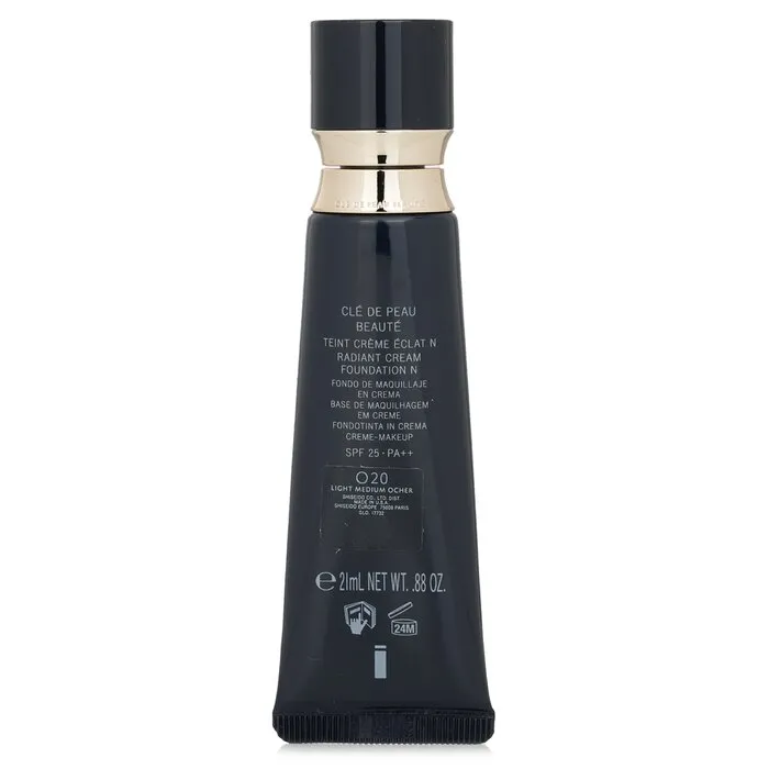 Radiant Cream Foundation Spf 25 O20 Light Medium Ocher - 21ml/0.88oz