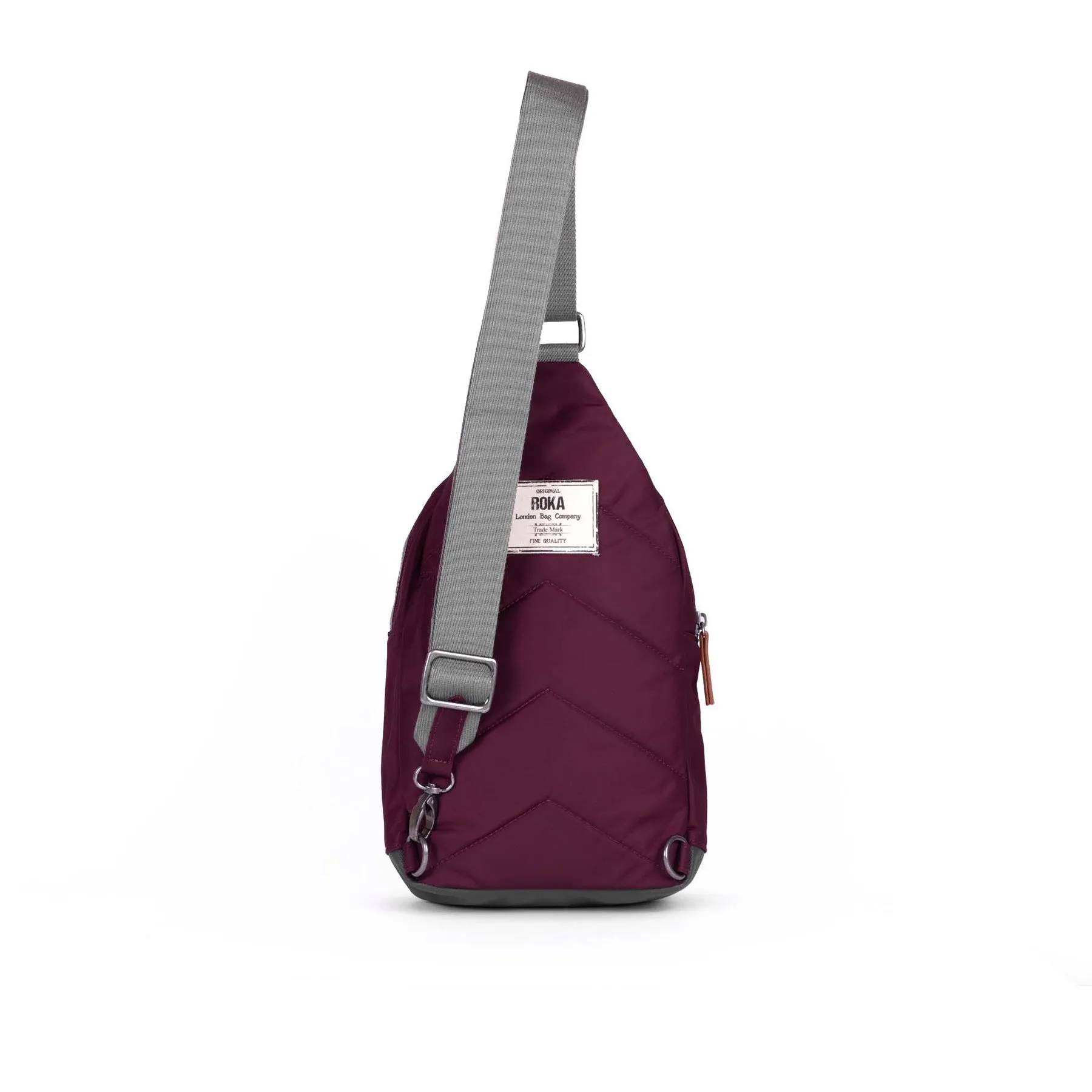 ROKA Willesden B Large Recycled Nylon Bag - Plum