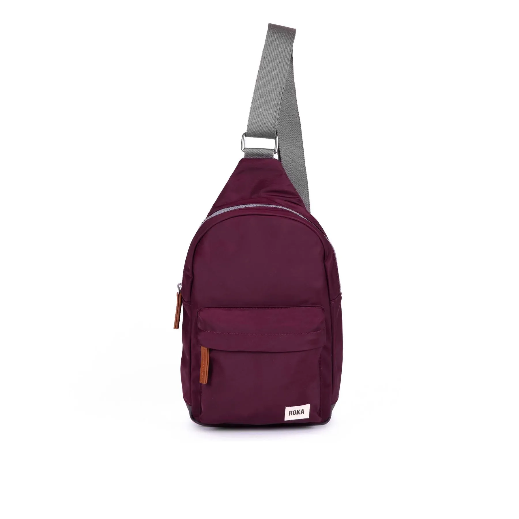 ROKA Willesden B Large Recycled Nylon Bag - Plum