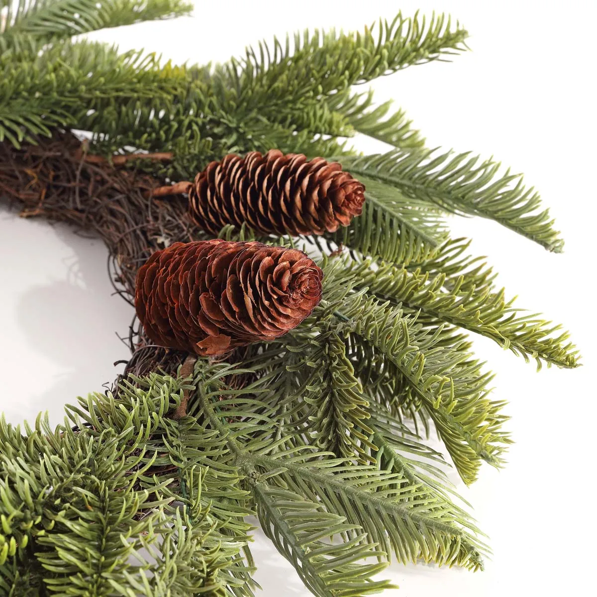 Safavieh Faux 21 Pine & Olive Leaf Wreath , FXP1095