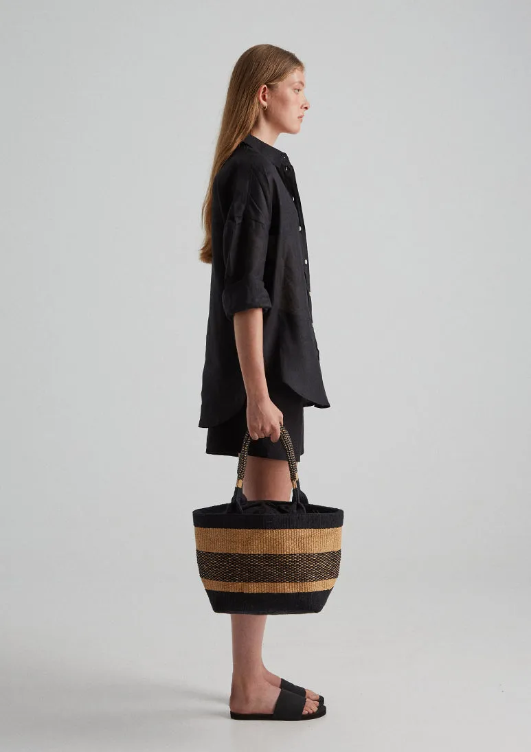 San Remo   Mini Tote Black