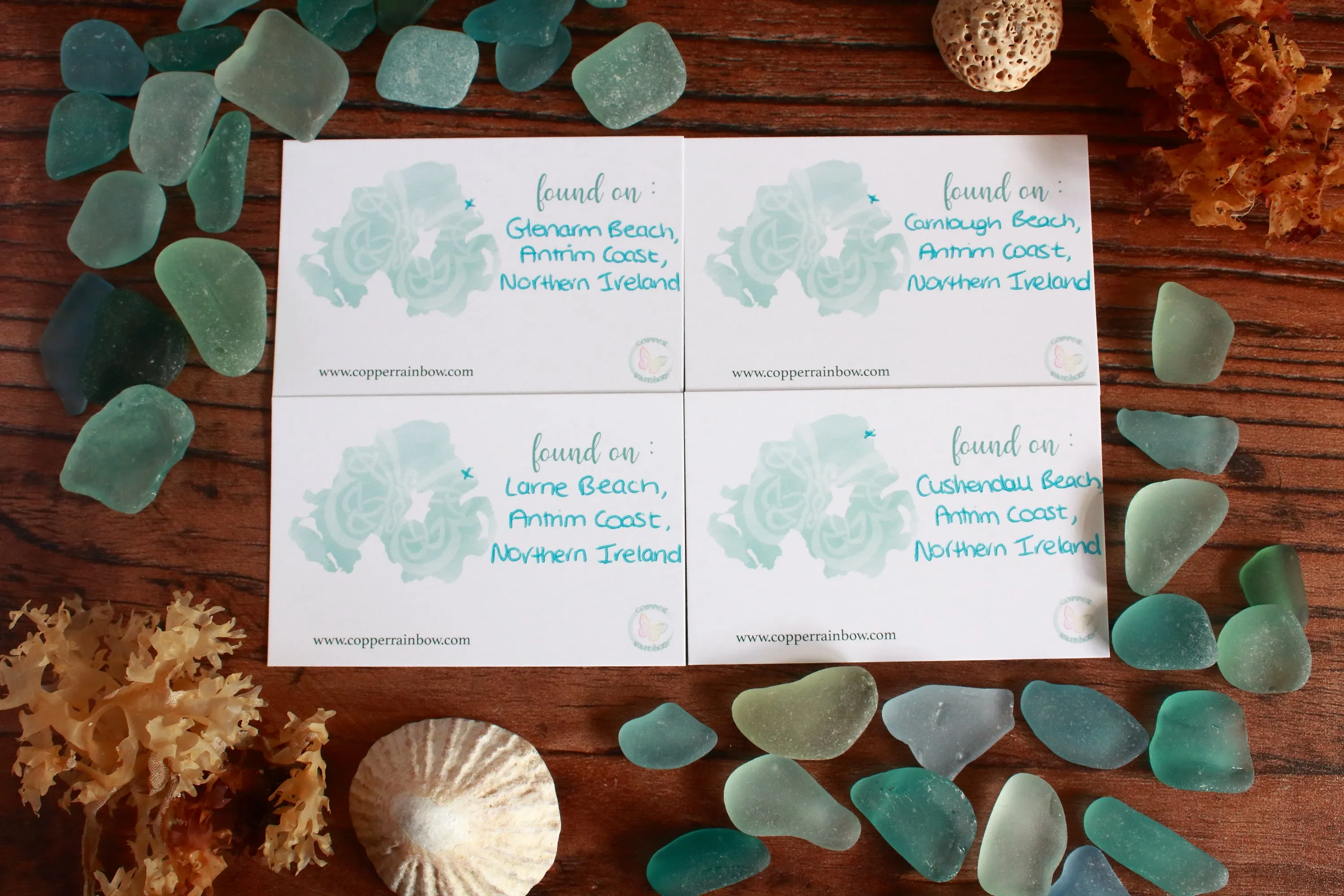 Seafoam Wooden Surf Collection Bracelet