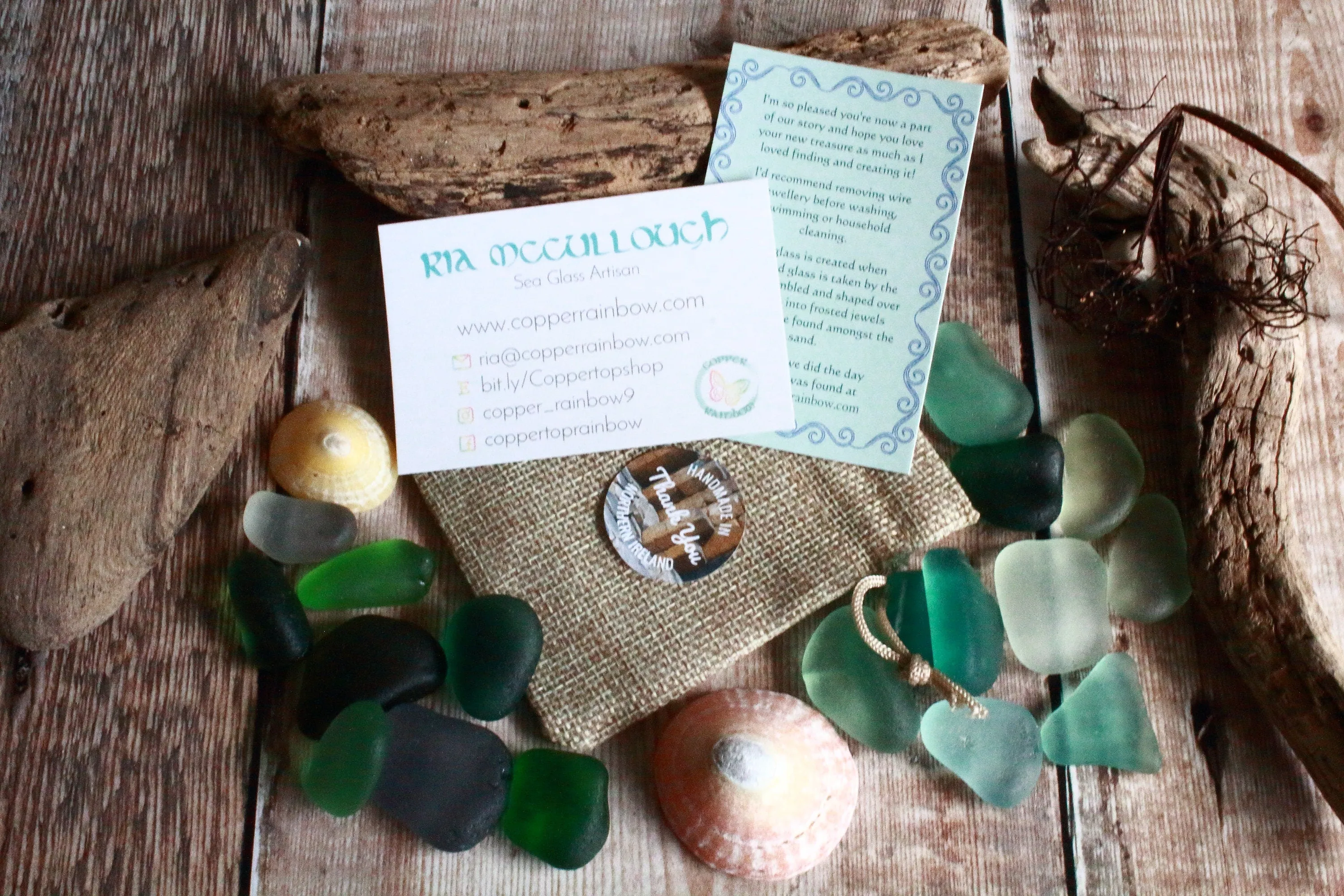 Seafoam Wooden Surf Collection Bracelet