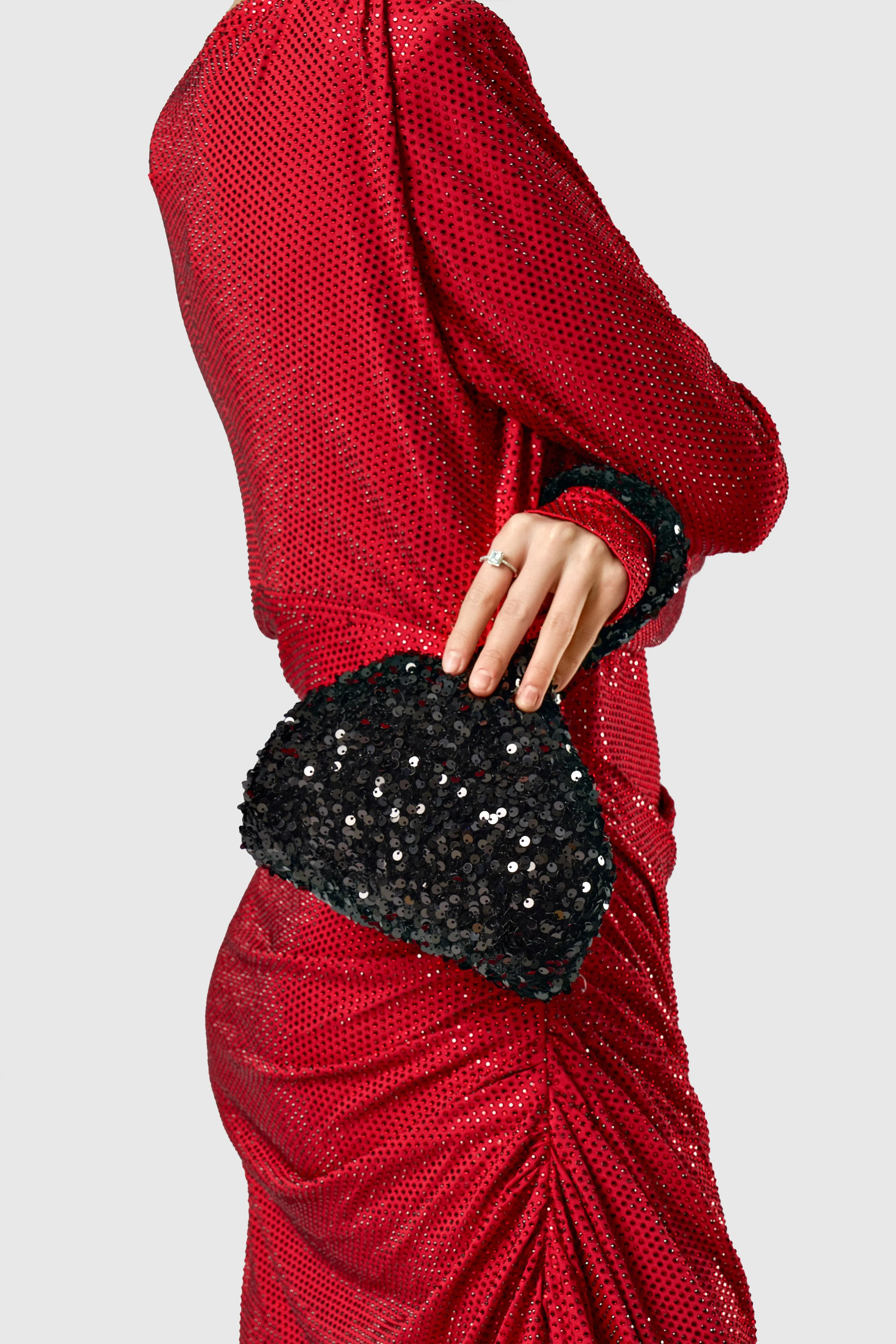 Sparkling Sequin Evening Clutch