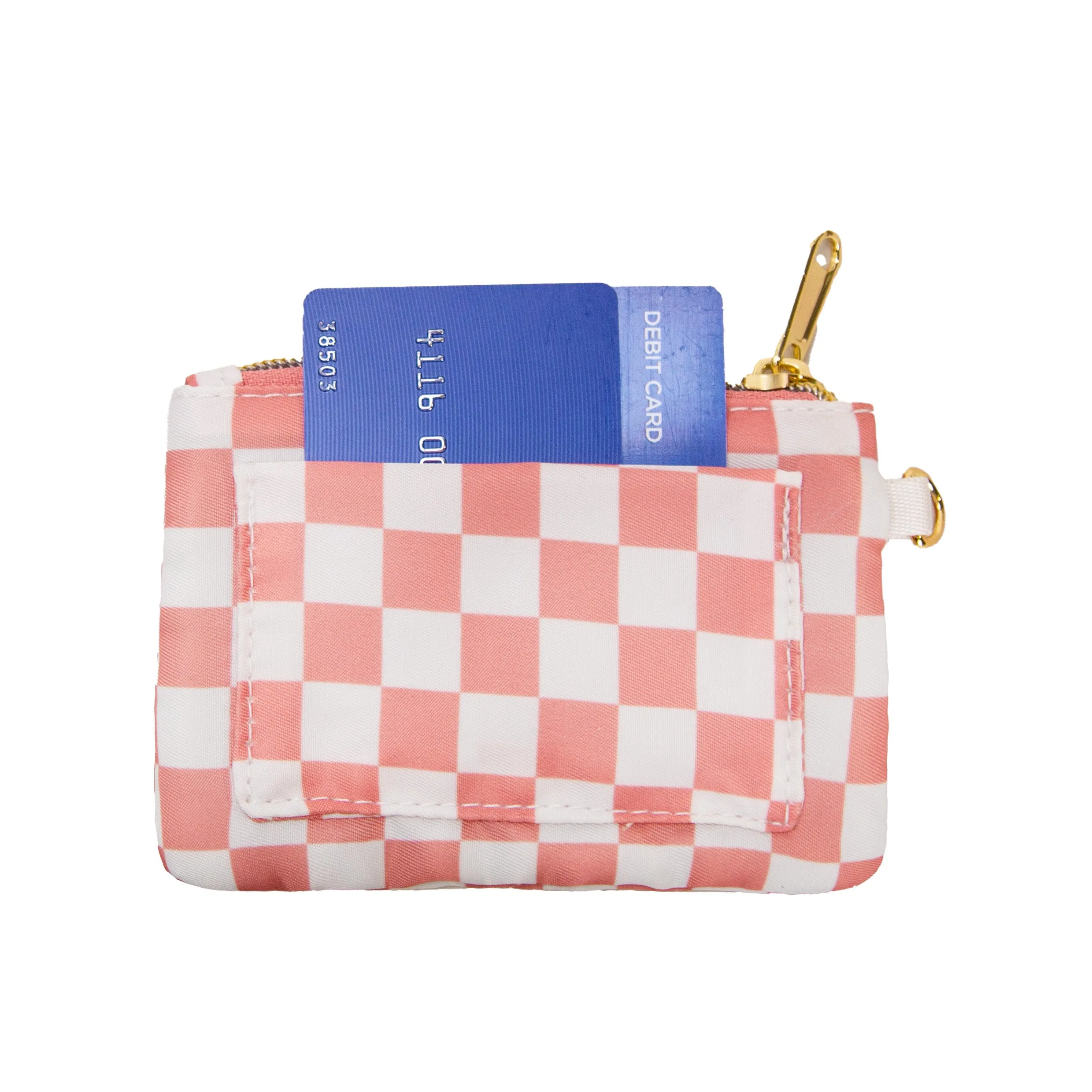 Sport Wallet - Pink Checkered