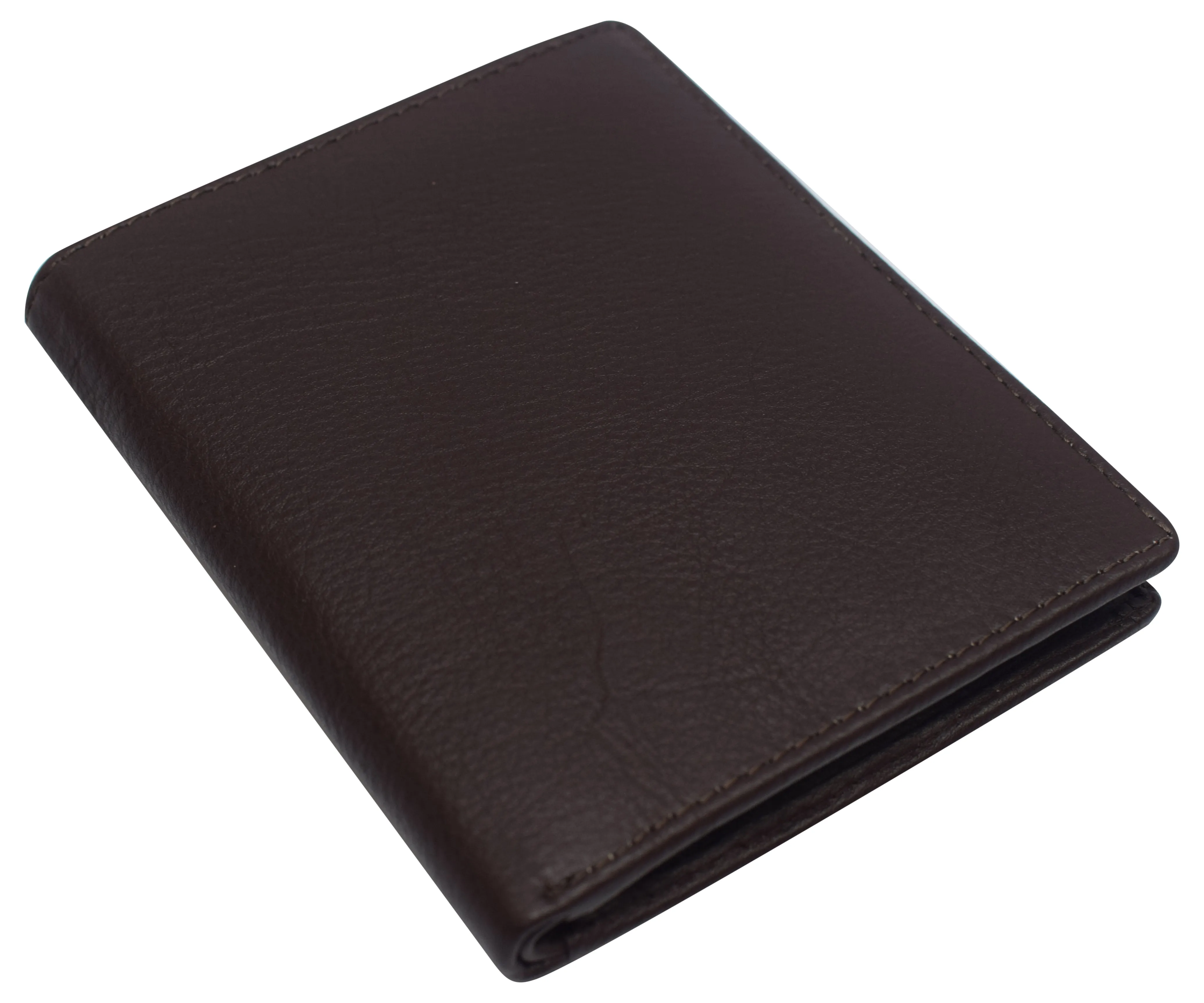 Swiss Marshall RFID Men's Slim Bifold Hipster Premium Leather Euro Wallet