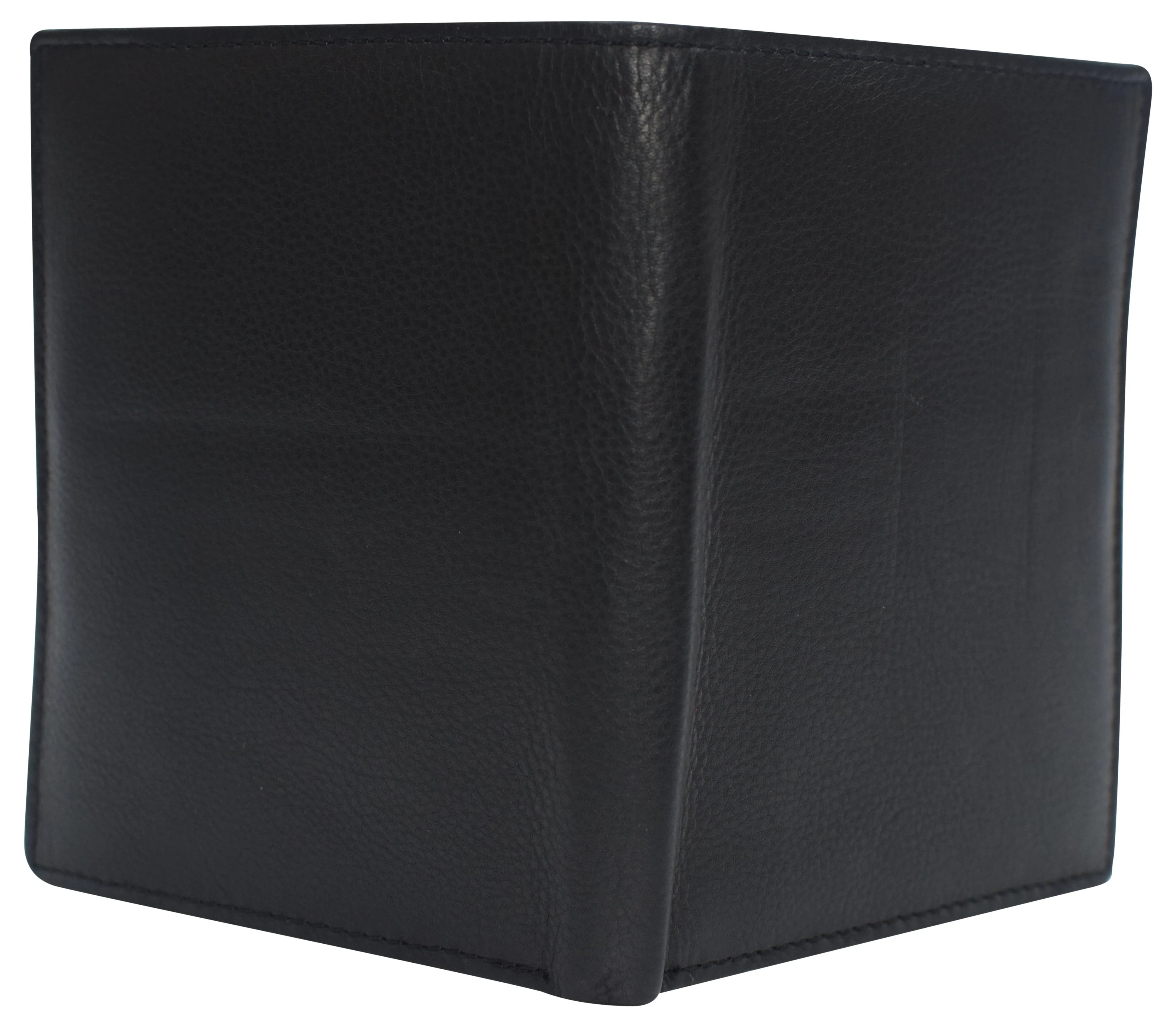 Swiss Marshall RFID Men's Slim Bifold Hipster Premium Leather Euro Wallet