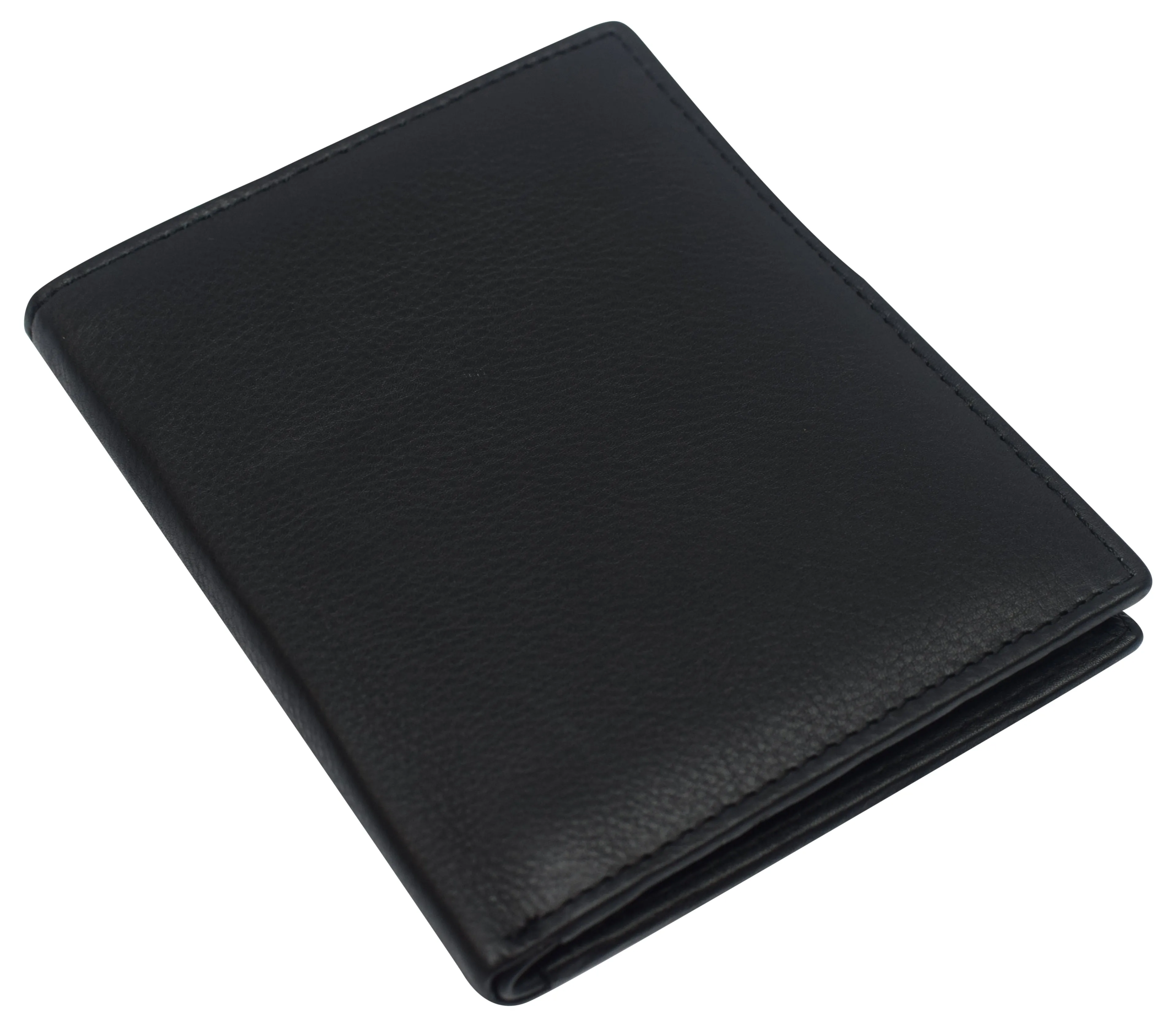 Swiss Marshall RFID Men's Slim Bifold Hipster Premium Leather Euro Wallet