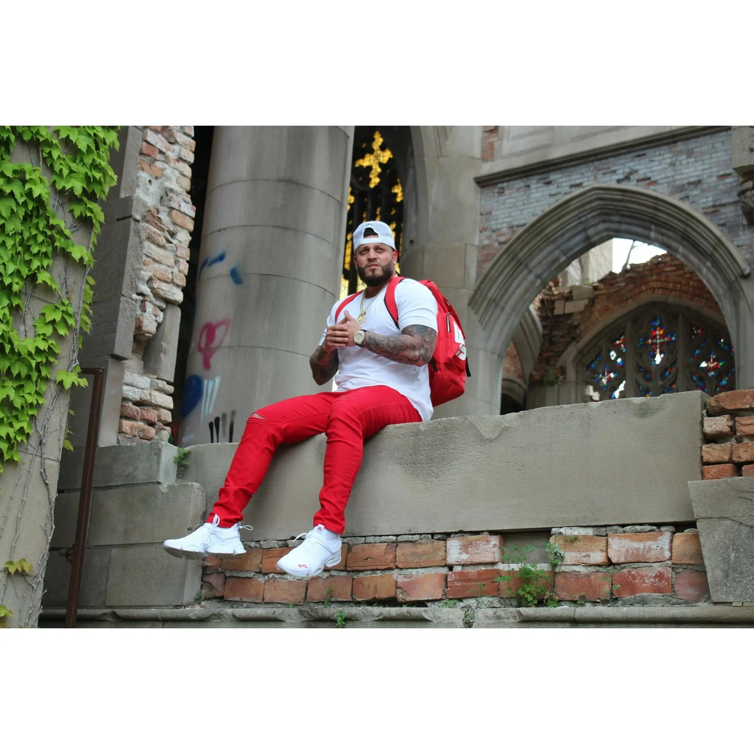 SYC Limited - Travel Backpack  "Red”