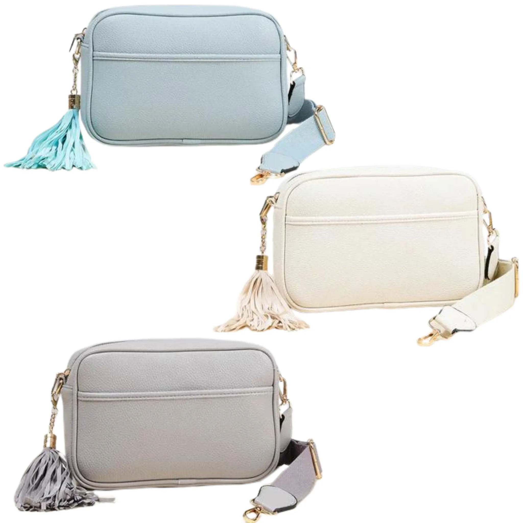 Tassel Camera Crossbody