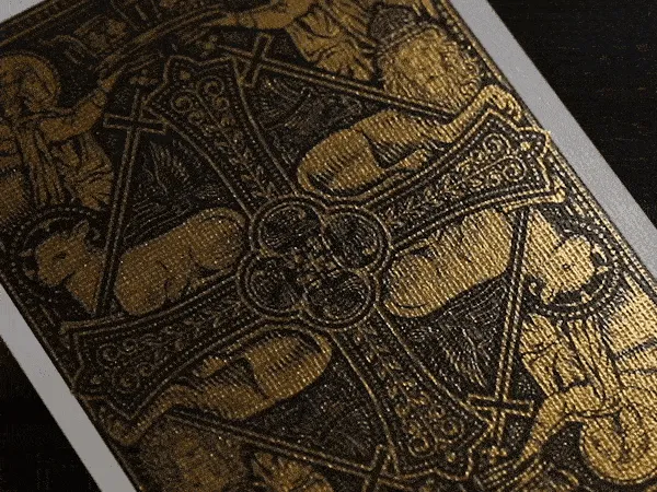 The Cross Playing Cards - Golden Grace Foiled Edition