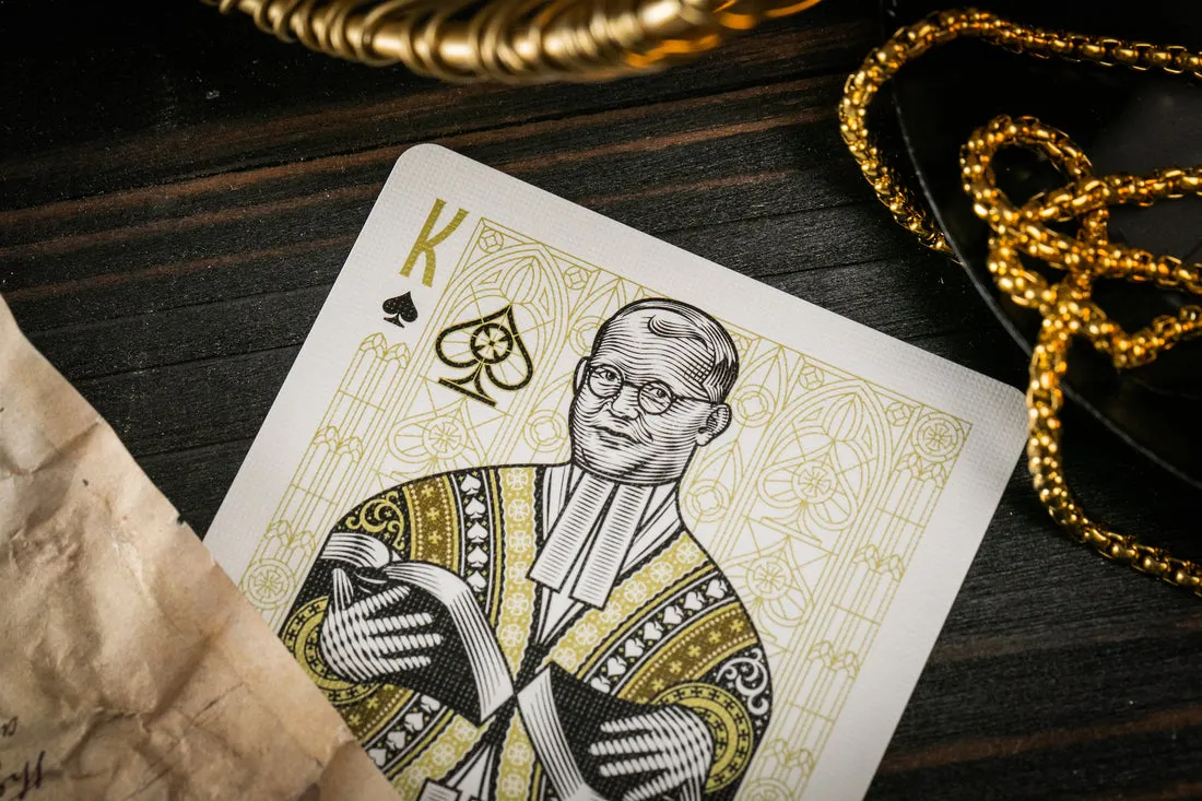 The Cross Playing Cards - Golden Grace Foiled Edition