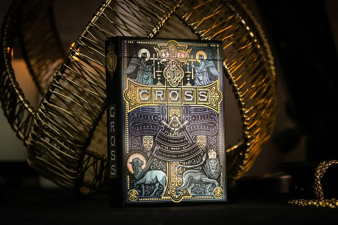 The Cross Playing Cards - Golden Grace Foiled Edition