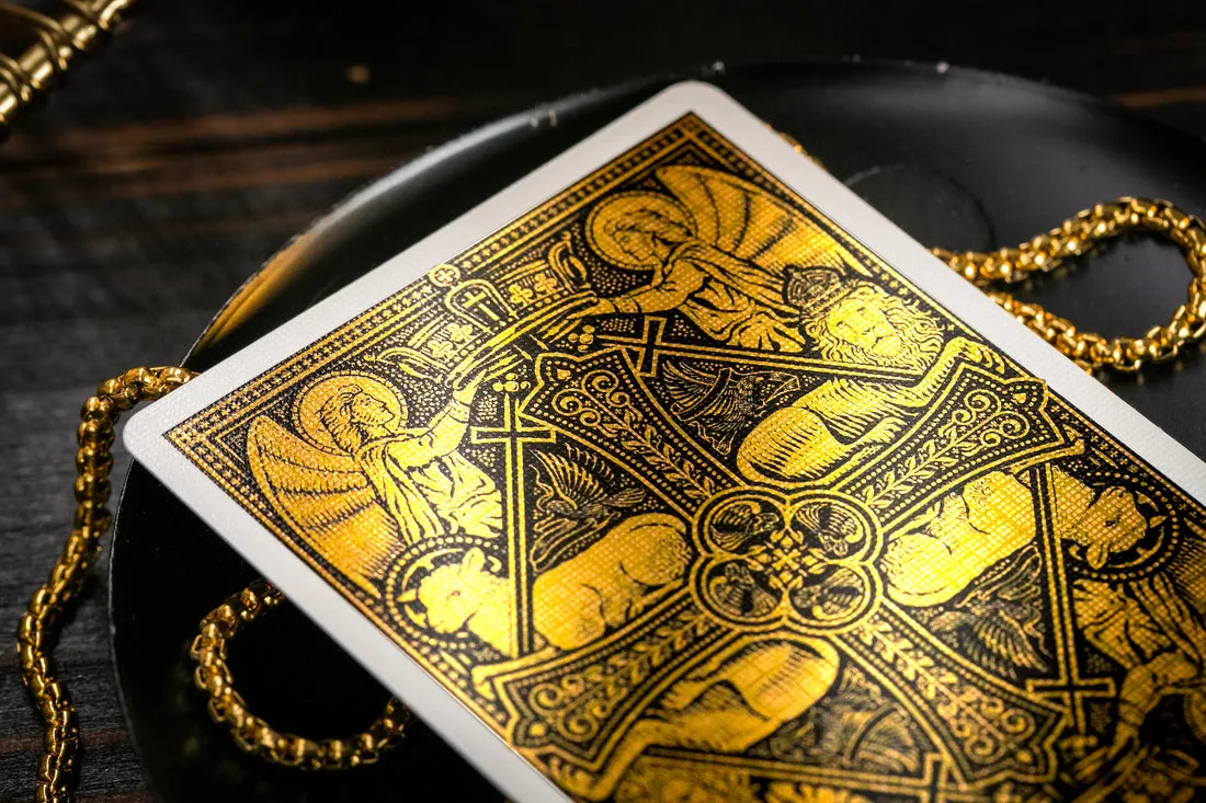 The Cross Playing Cards - Golden Grace Foiled Edition