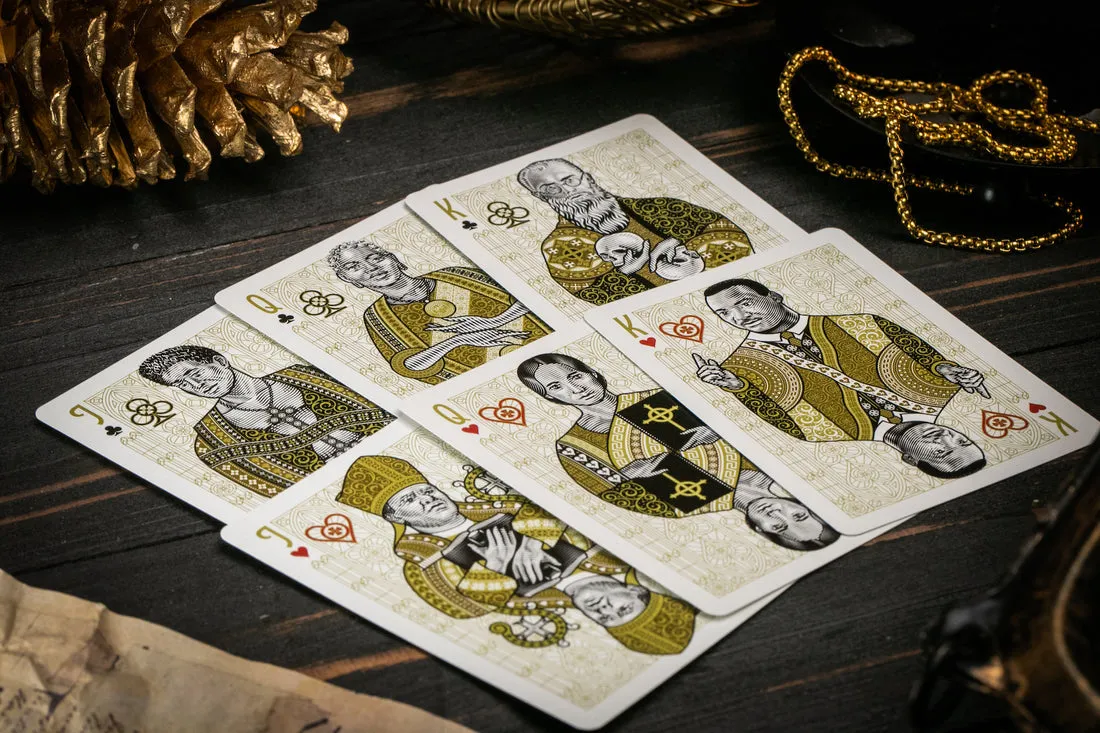 The Cross Playing Cards - Golden Grace Foiled Edition