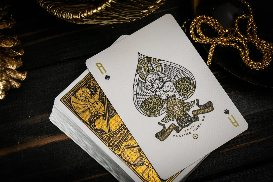 The Cross Playing Cards - Golden Grace Foiled Edition